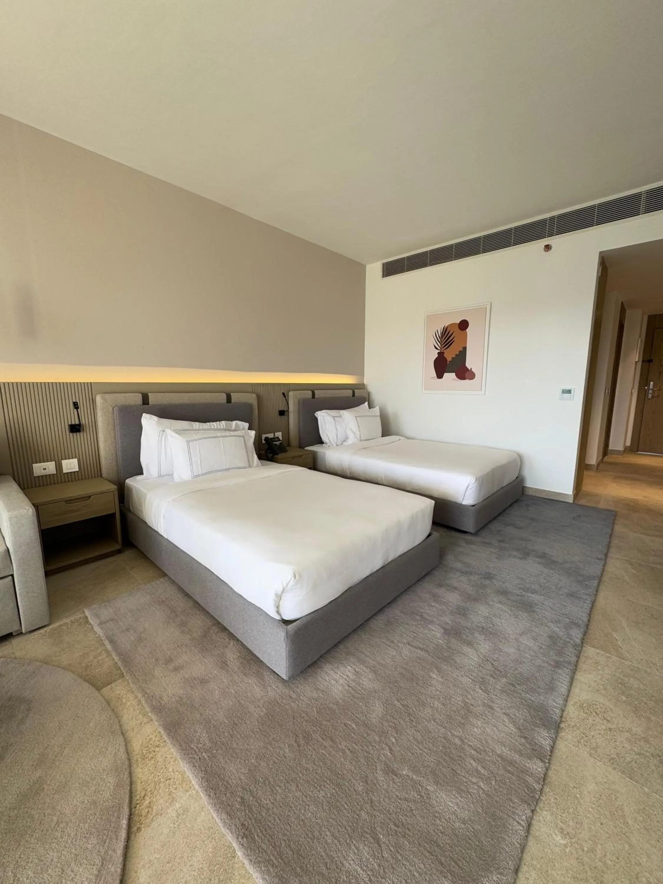 Bed in The G Einbay Golf Resort