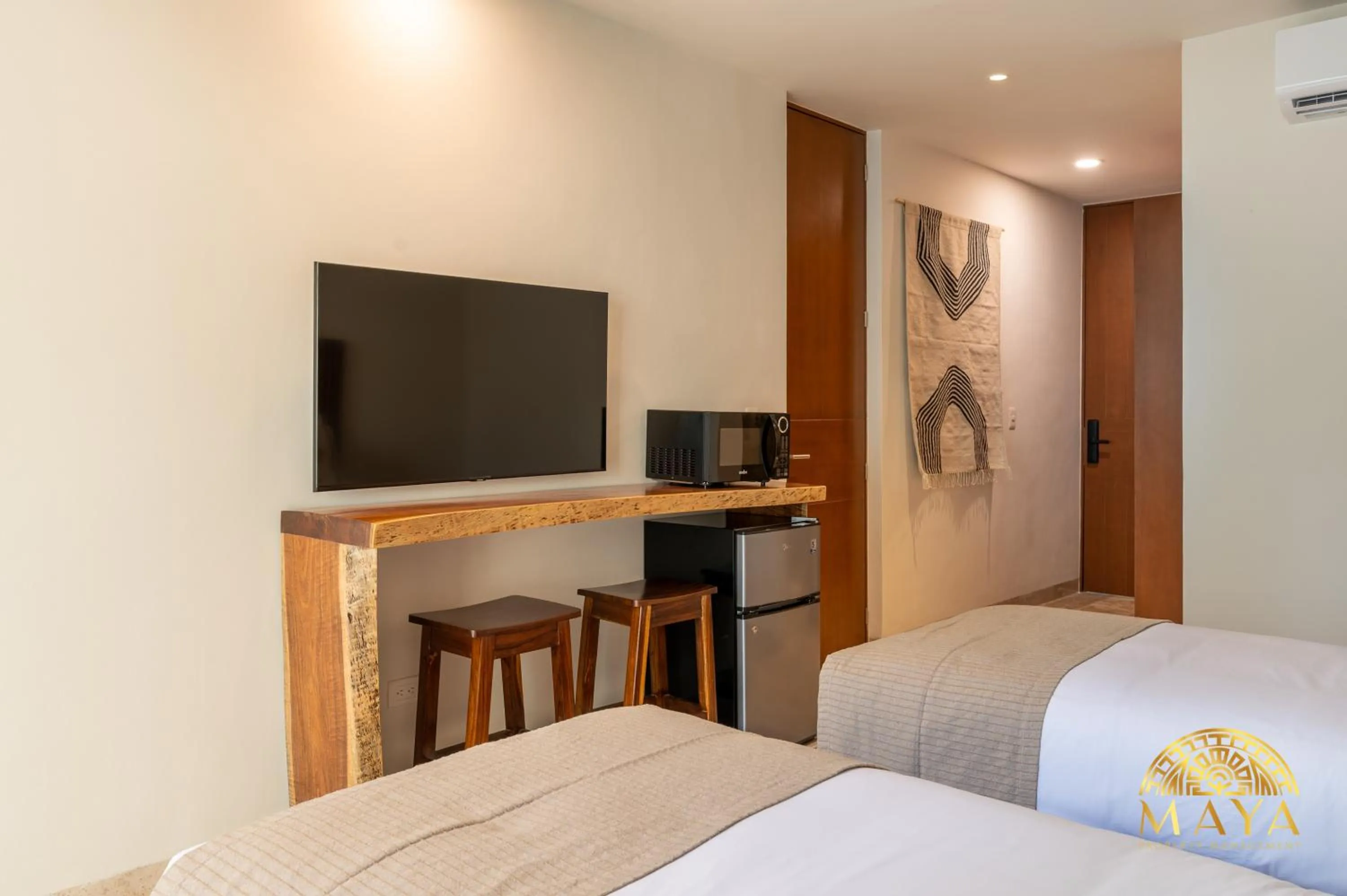 Bedroom, Bed in Nhoa Tulum Aparthotel by Maya PM