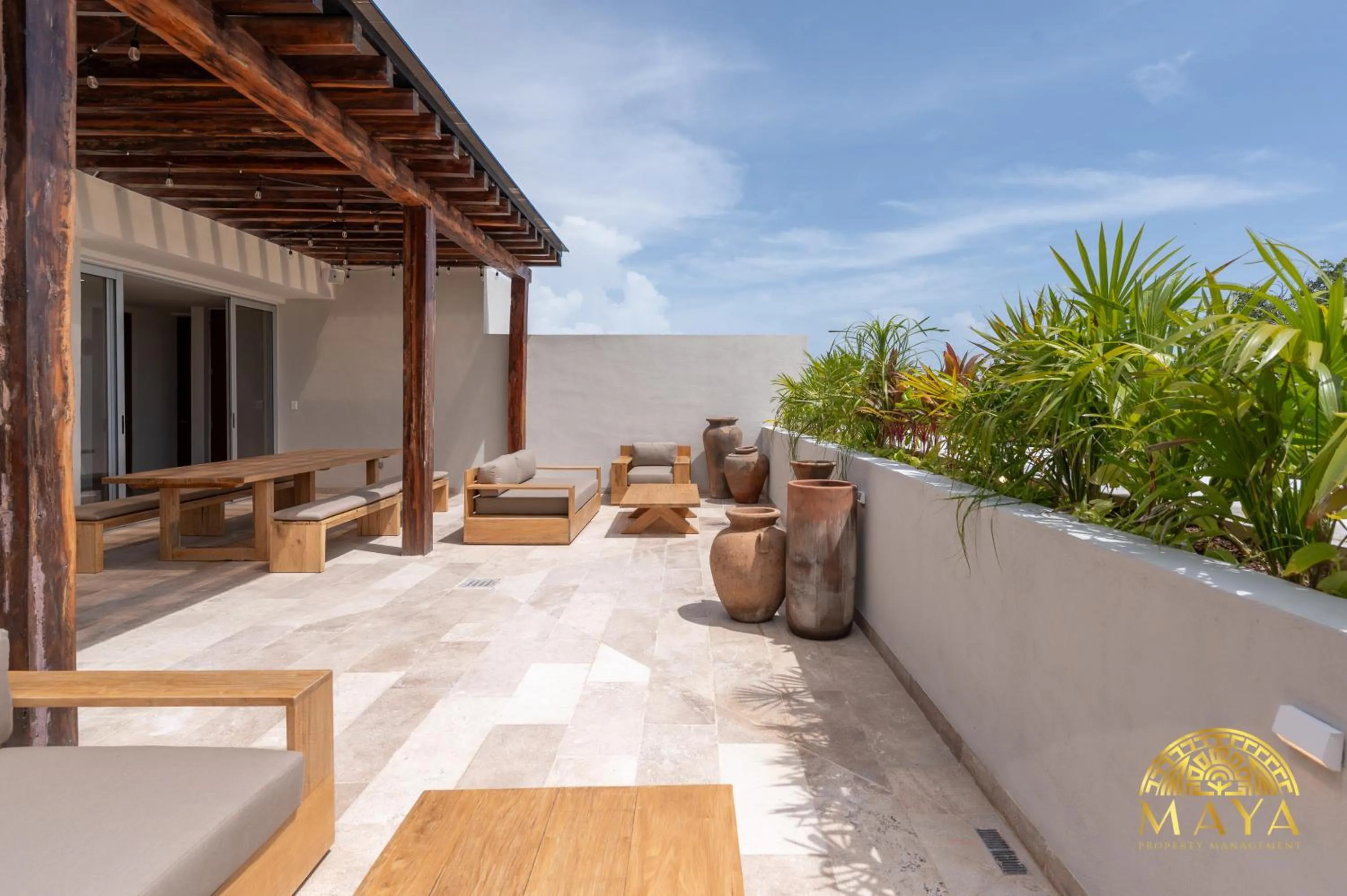 Solarium in Nhoa Tulum Aparthotel by Maya PM