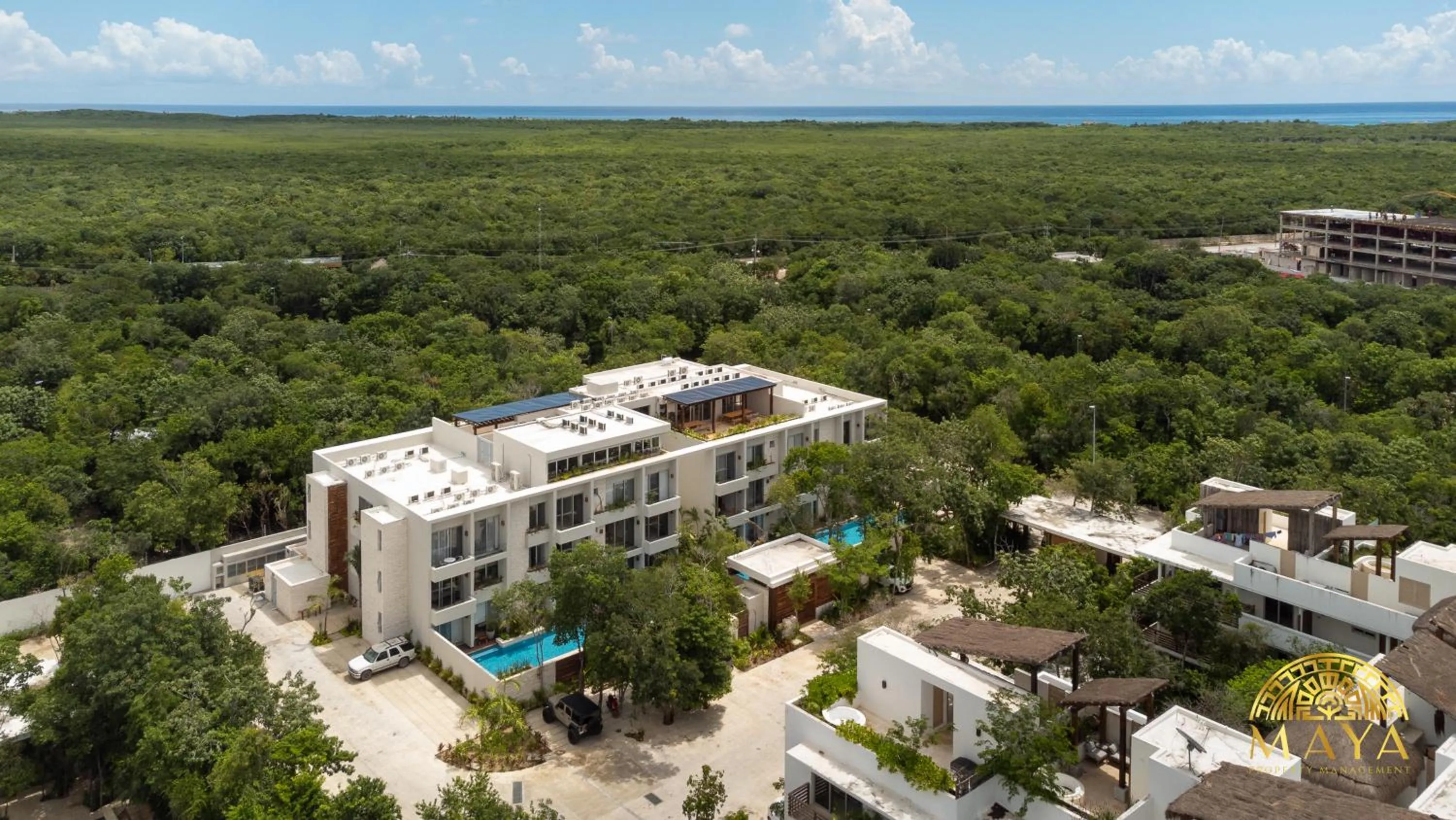 Property building in Nhoa Tulum Aparthotel by Maya PM