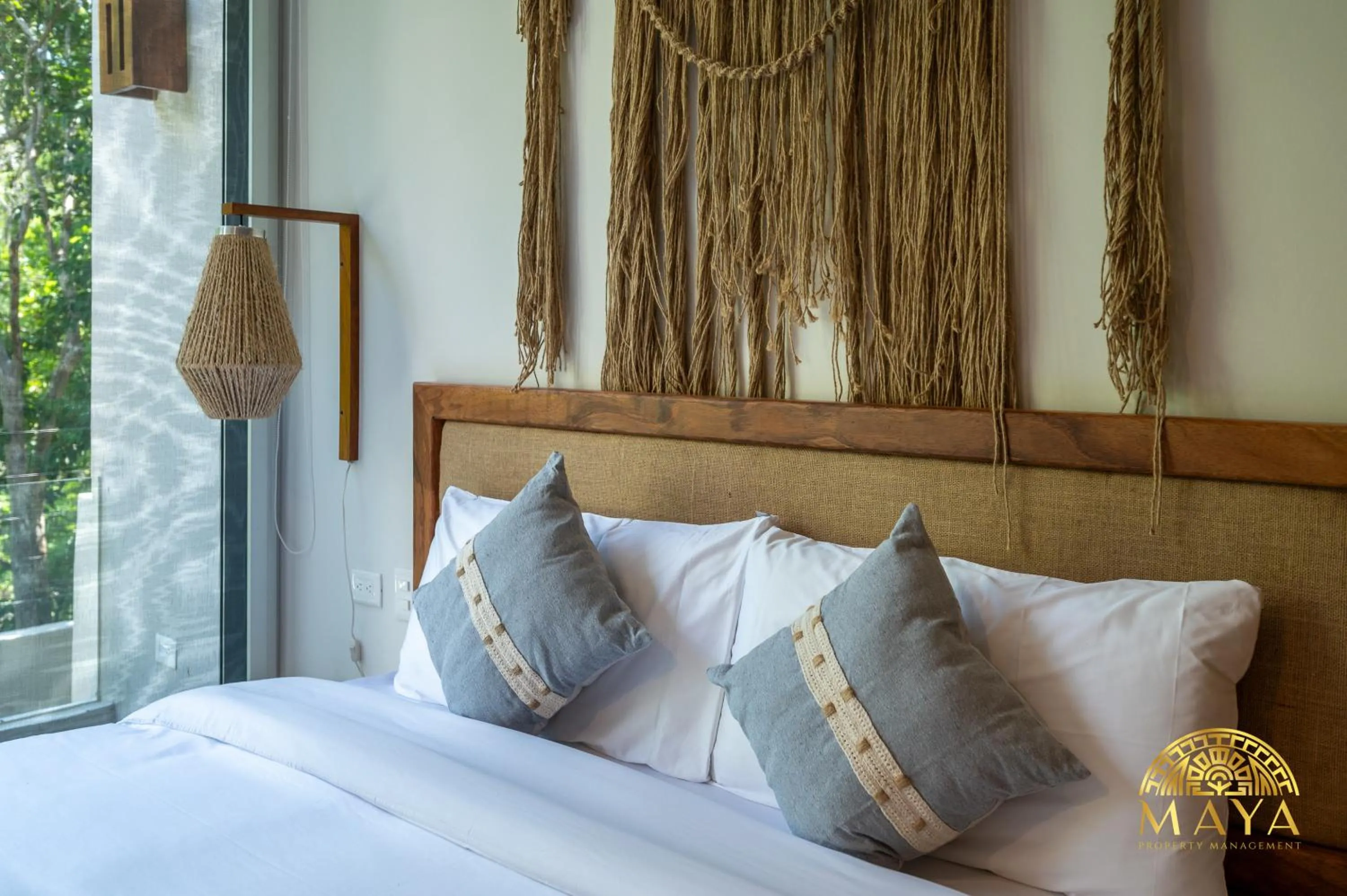 Bed in Nhoa Tulum Aparthotel by Maya PM
