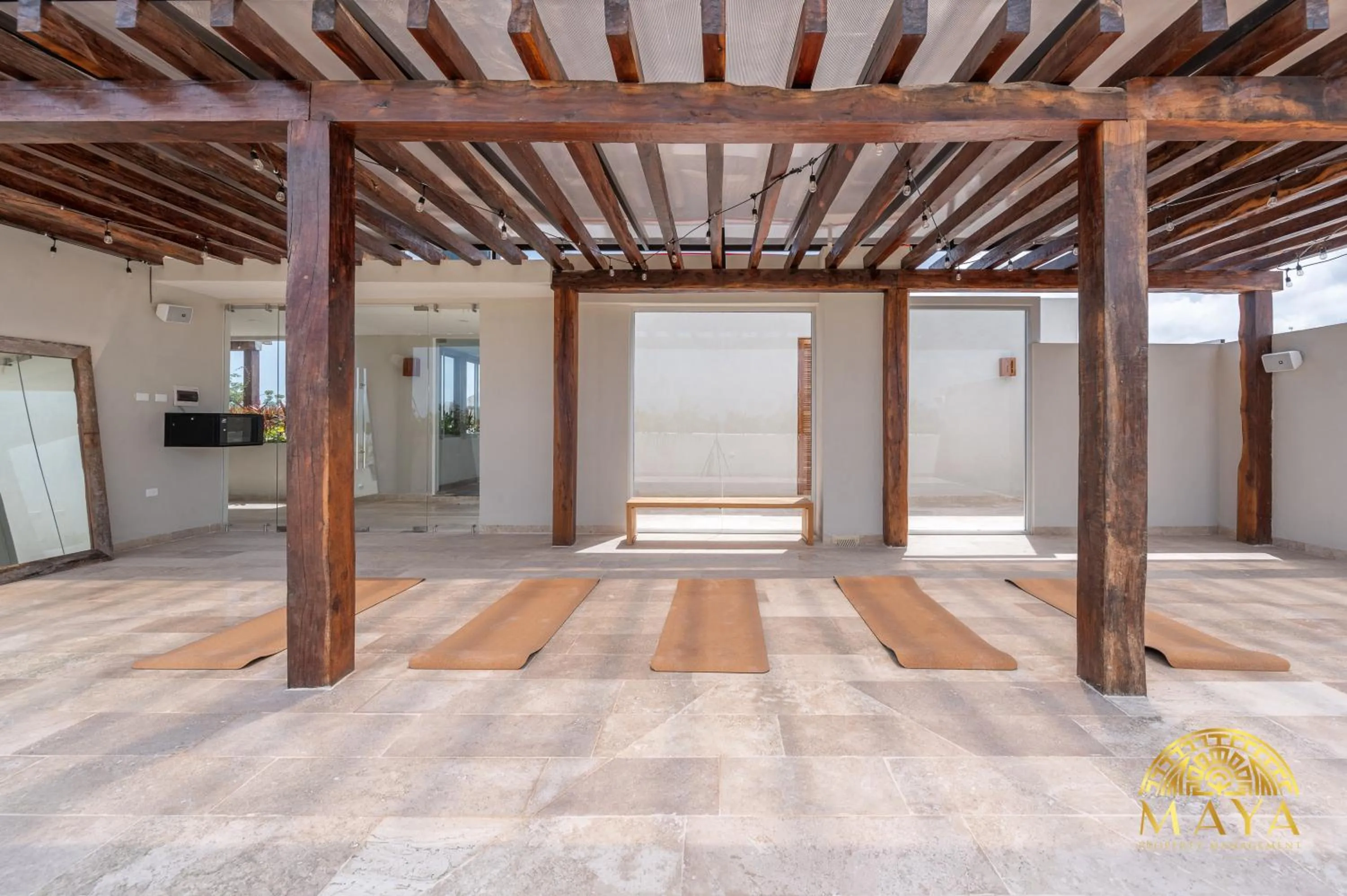 Solarium in Nhoa Tulum Aparthotel by Maya PM