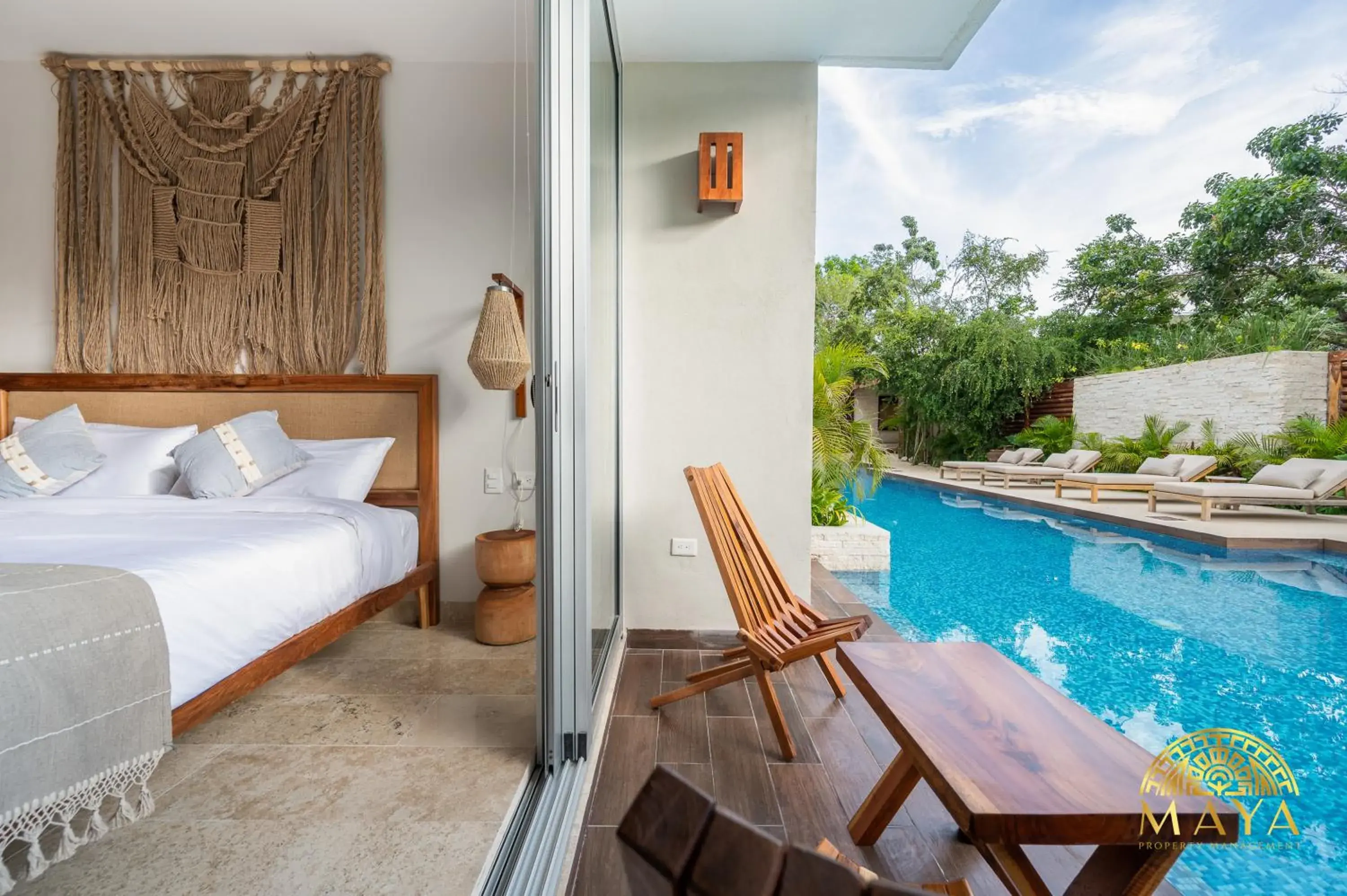 Deluxe Double or Twin Room with Pool Access in Nhoa Tulum Aparthotel by Maya PM Deluxe Double or Twin Room with Pool Access in Nhoa Tulum Aparthotel by Maya PM