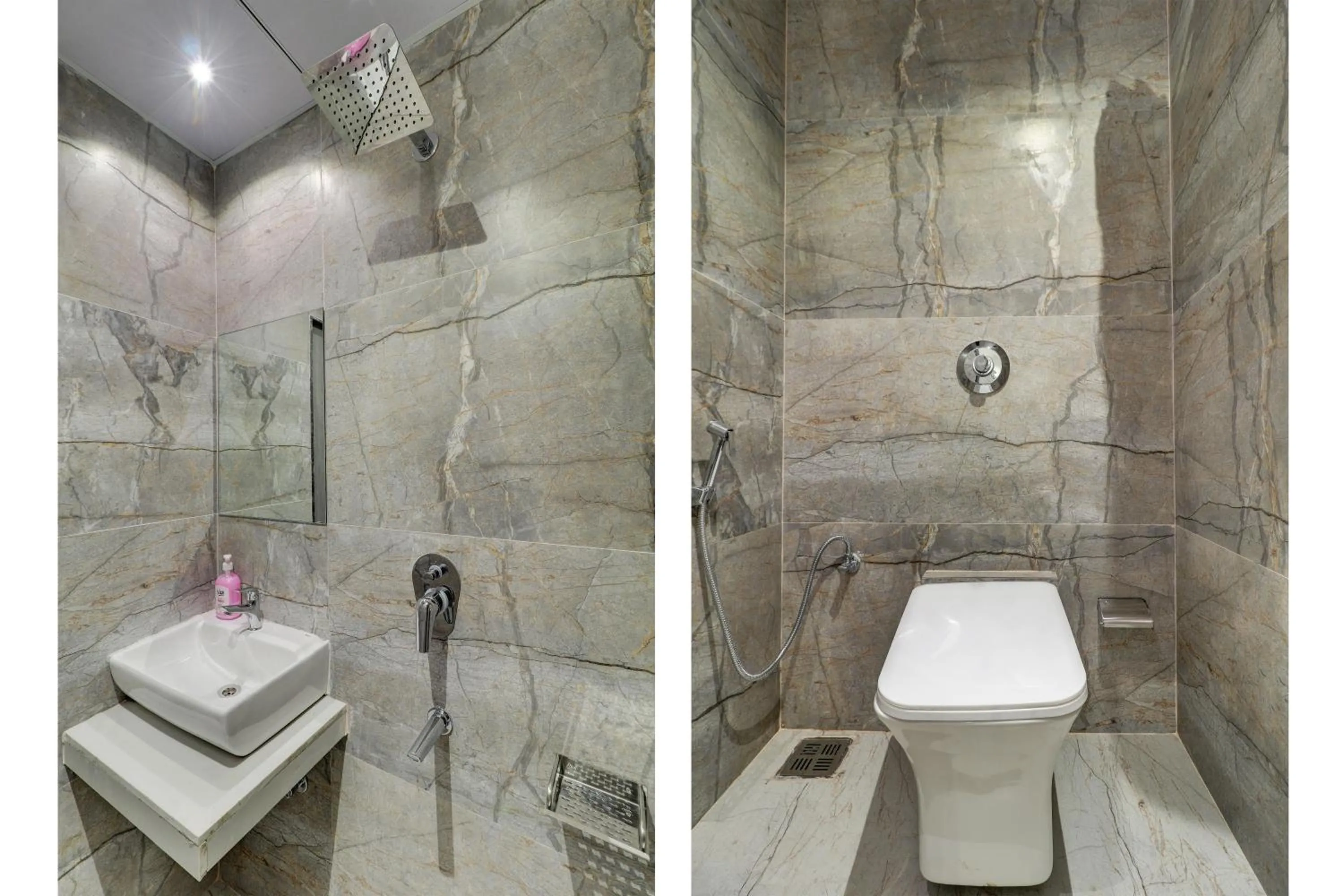 Shower in Hotel Isra International, BKC