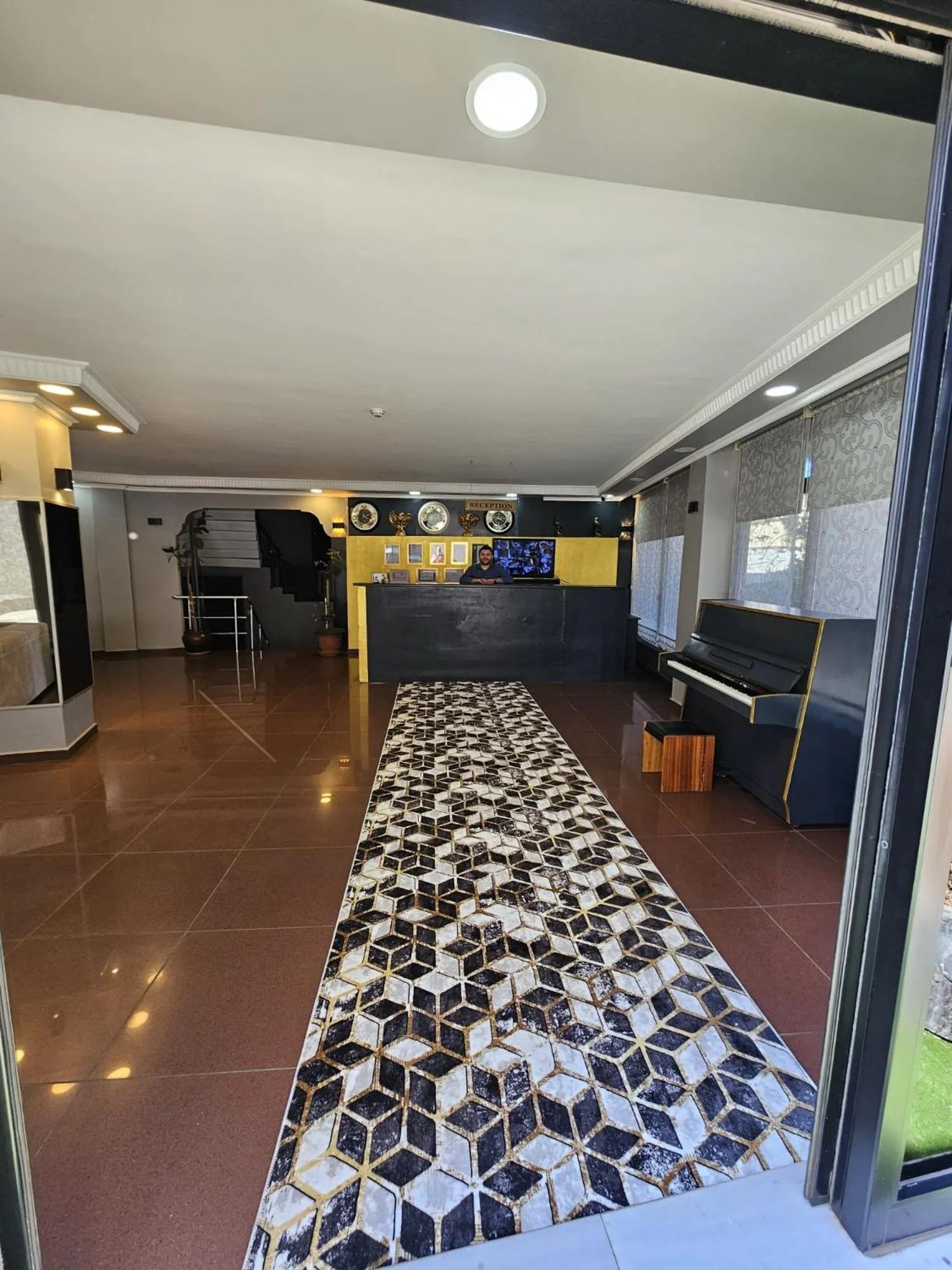 Lobby or reception, Bed in Çorlu Aras Hotel & City Center Location