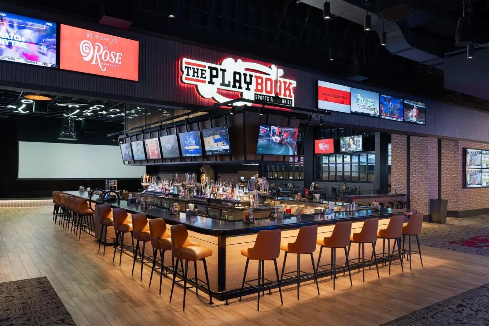 Restaurant/places to eat in The Rose Gaming Resort