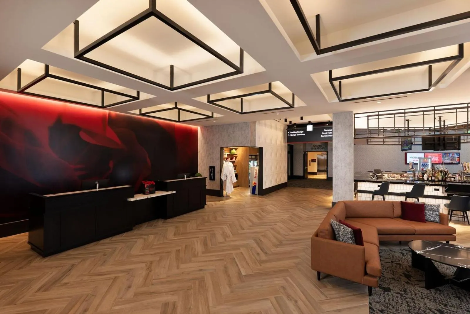 Lobby or reception in The Rose Gaming Resort