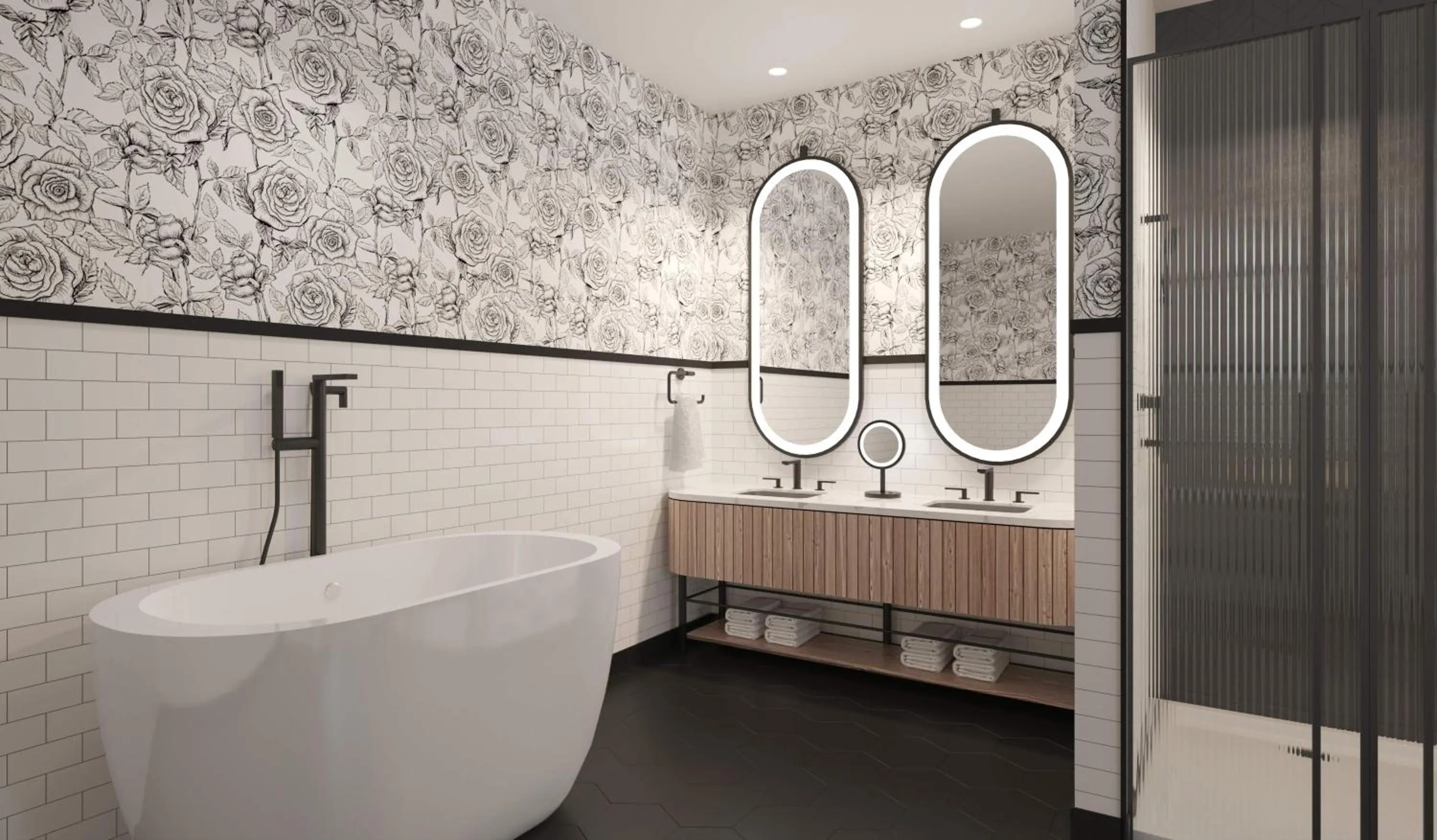 Shower in The Rose Gaming Resort