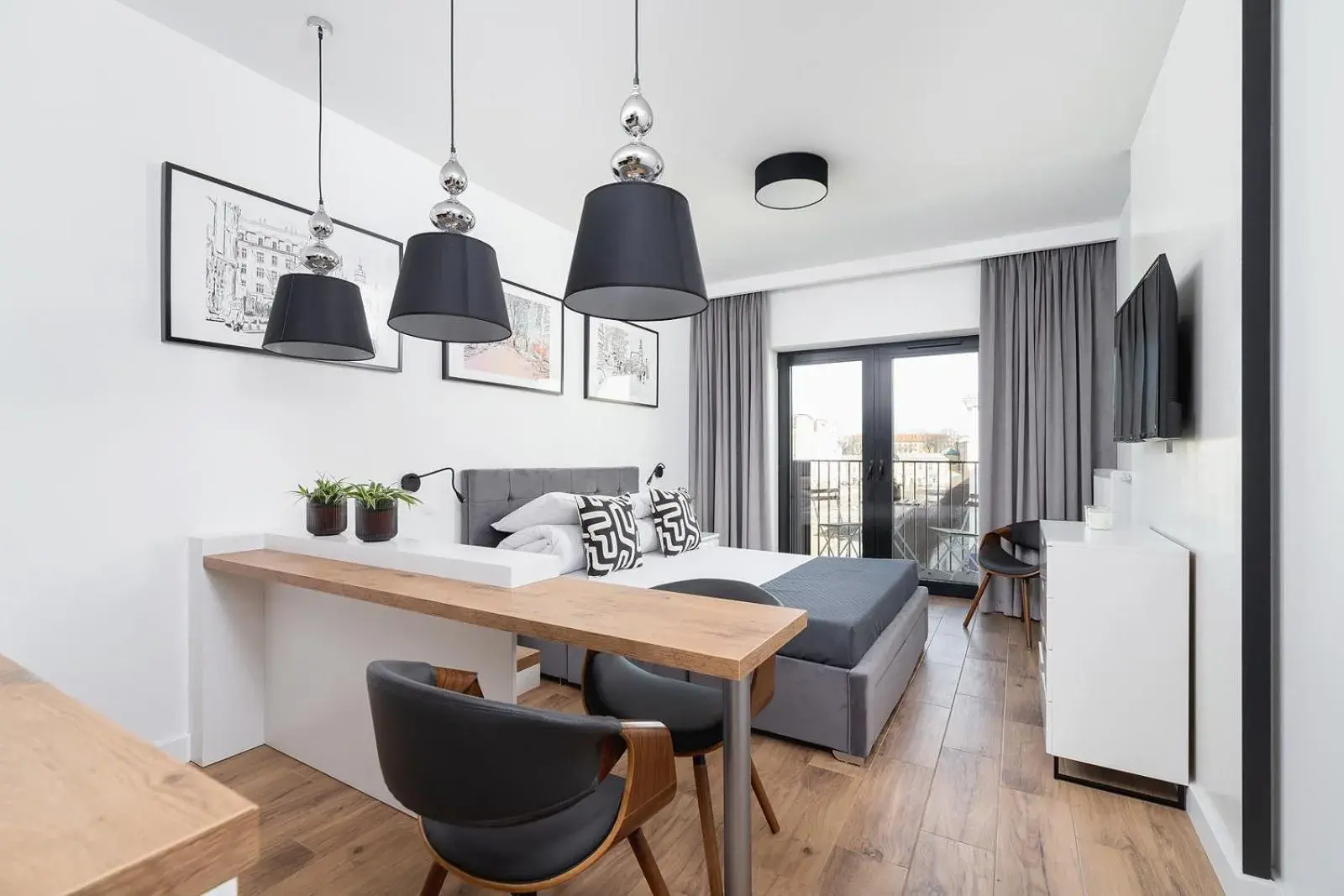 Cozy studio with a balcony - Rajska 3 street Cozy studio with a balcony - Rajska 3 street