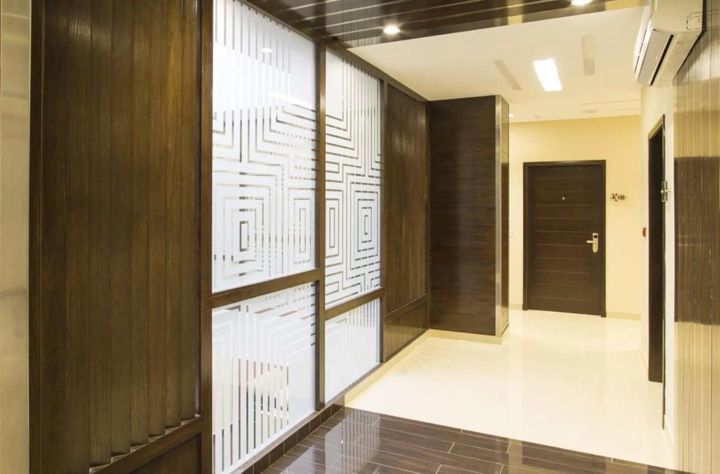 Decorative detail in Royaute Luxury Suites and Hotel Gulberg Lahore