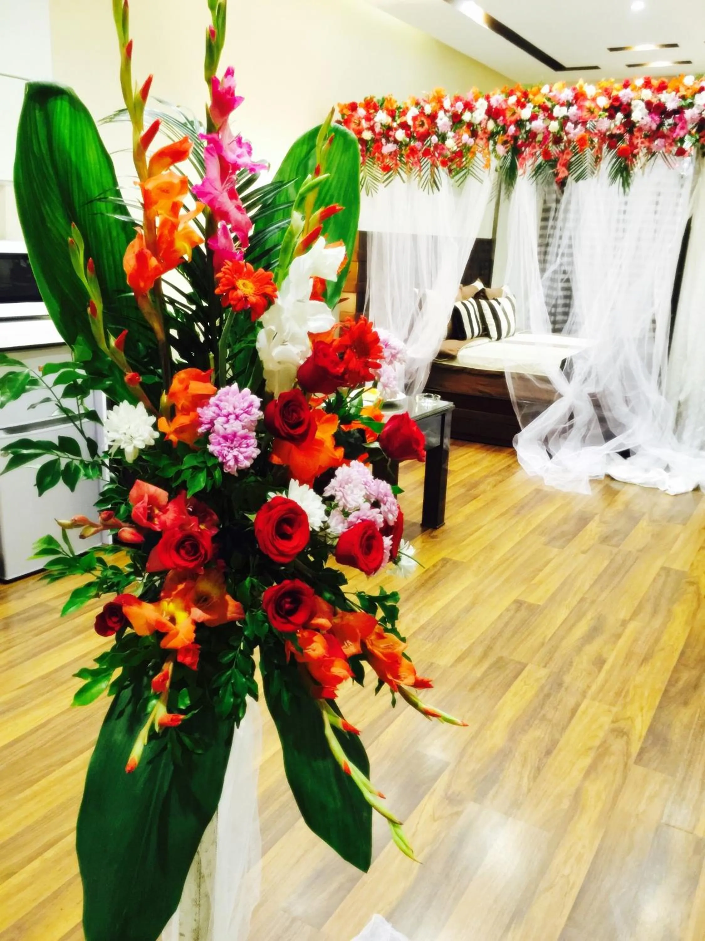 Decorative detail in Royaute Luxury Suites and Hotel Gulberg Lahore