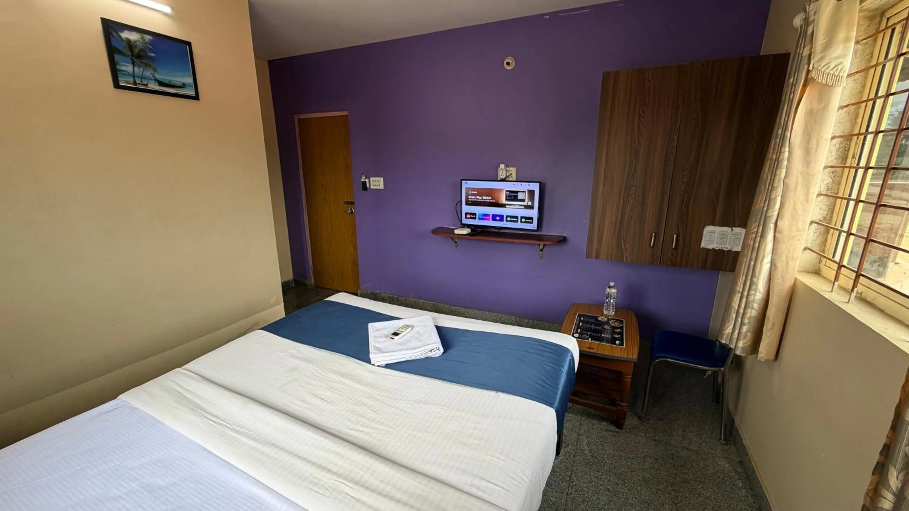 Bed in Hotel Natasha Regency Bangalore Airport