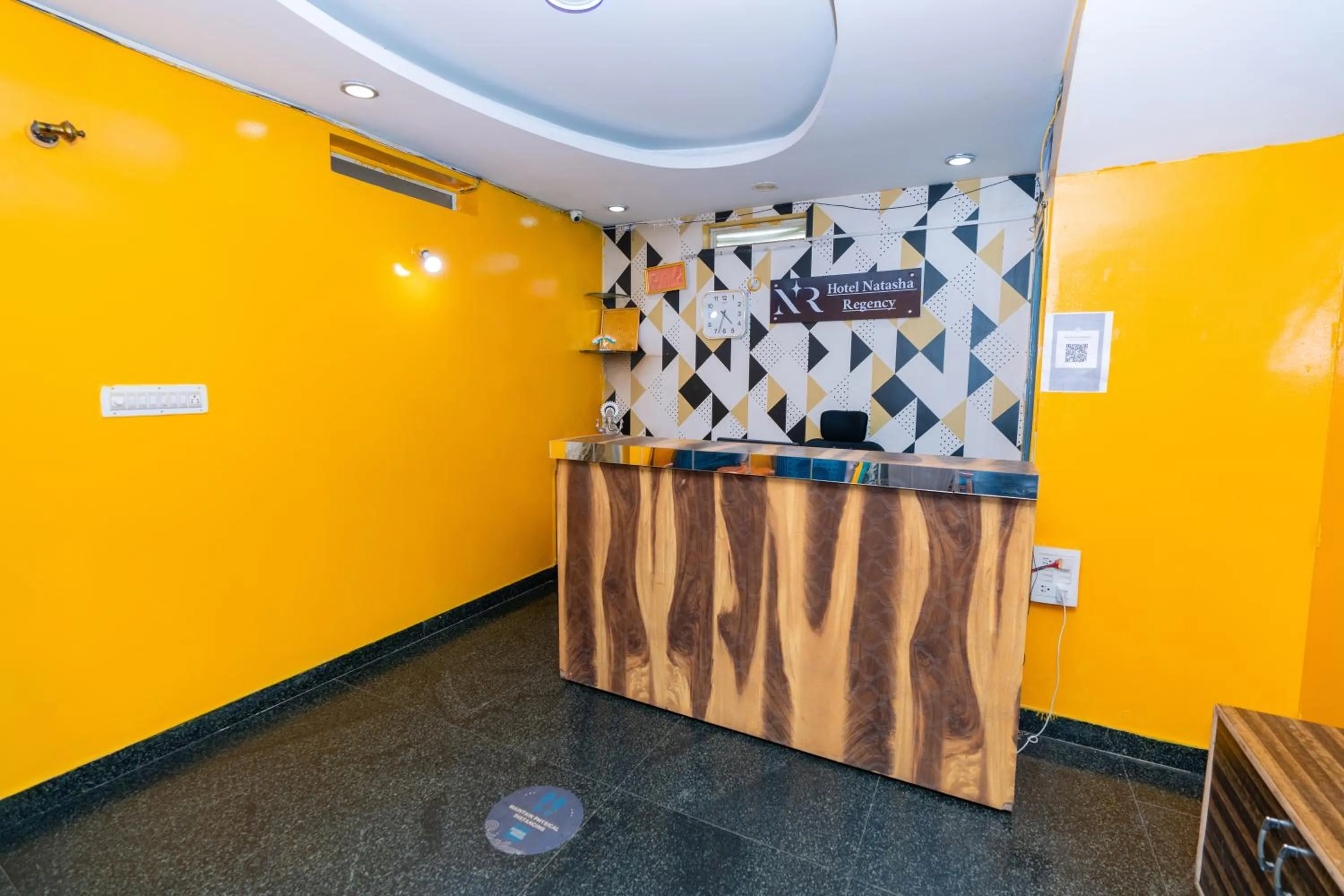 Lobby or reception in Hotel Natasha Regency Bangalore Airport