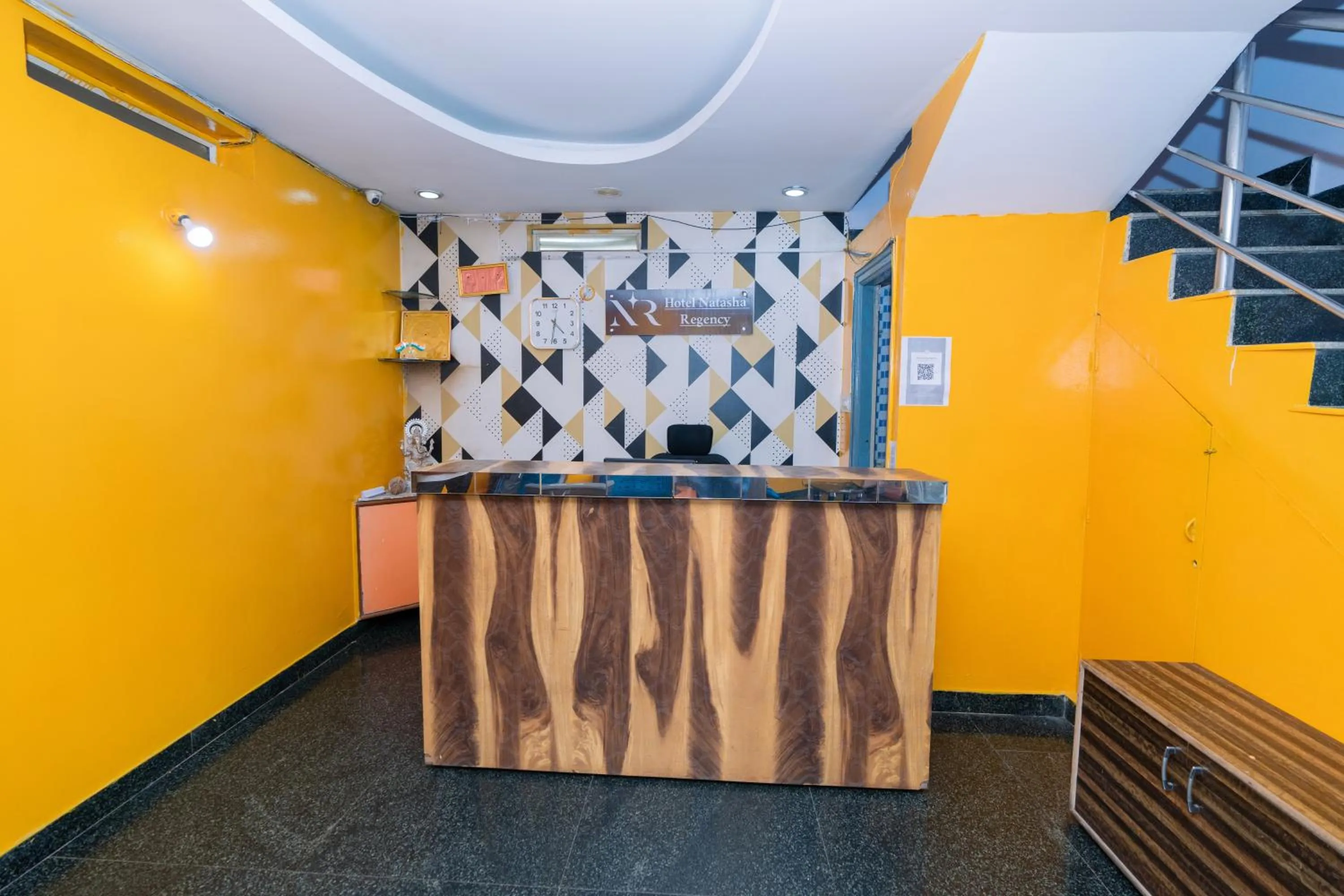 Lobby or reception in Hotel Natasha Regency Bangalore Airport