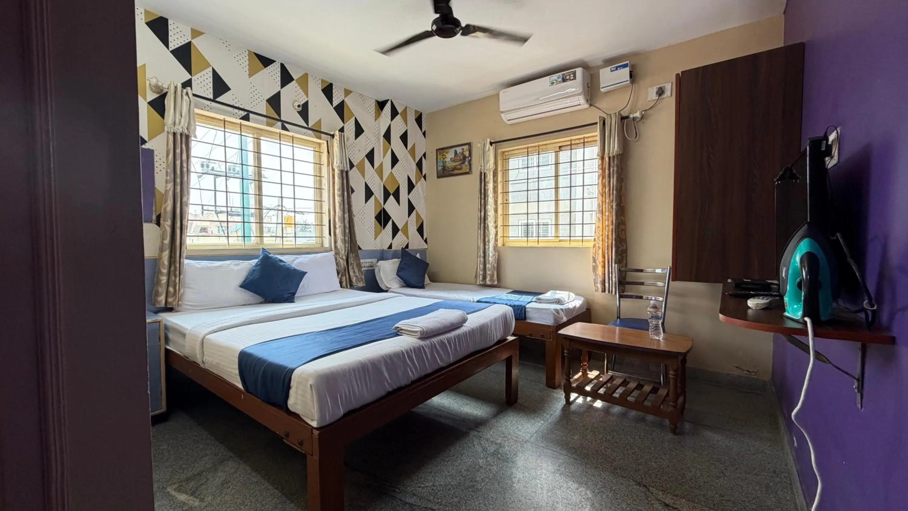 Bed in Hotel Natasha Regency Bangalore Airport