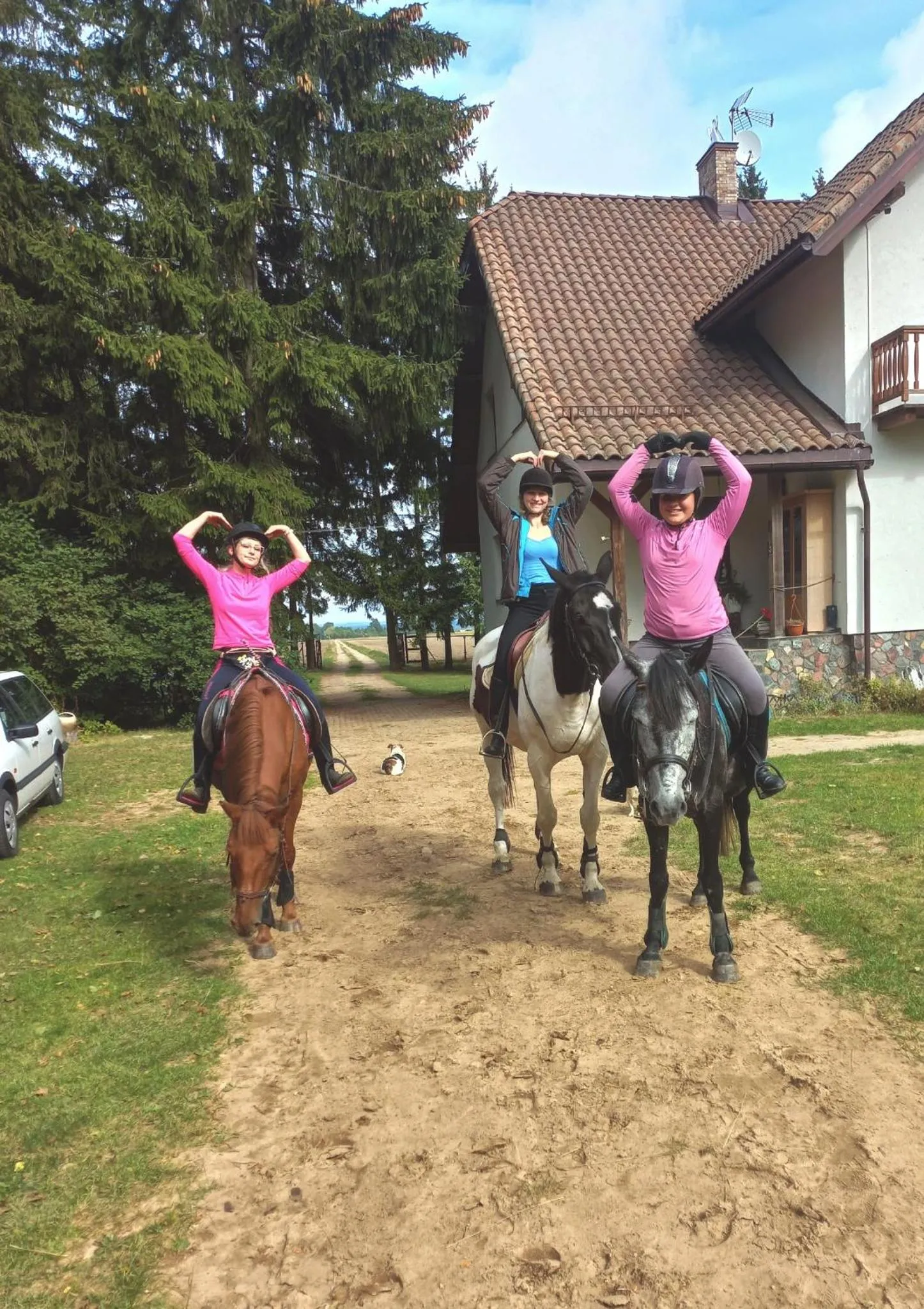 People in Kurnik Polski agroturystyka
