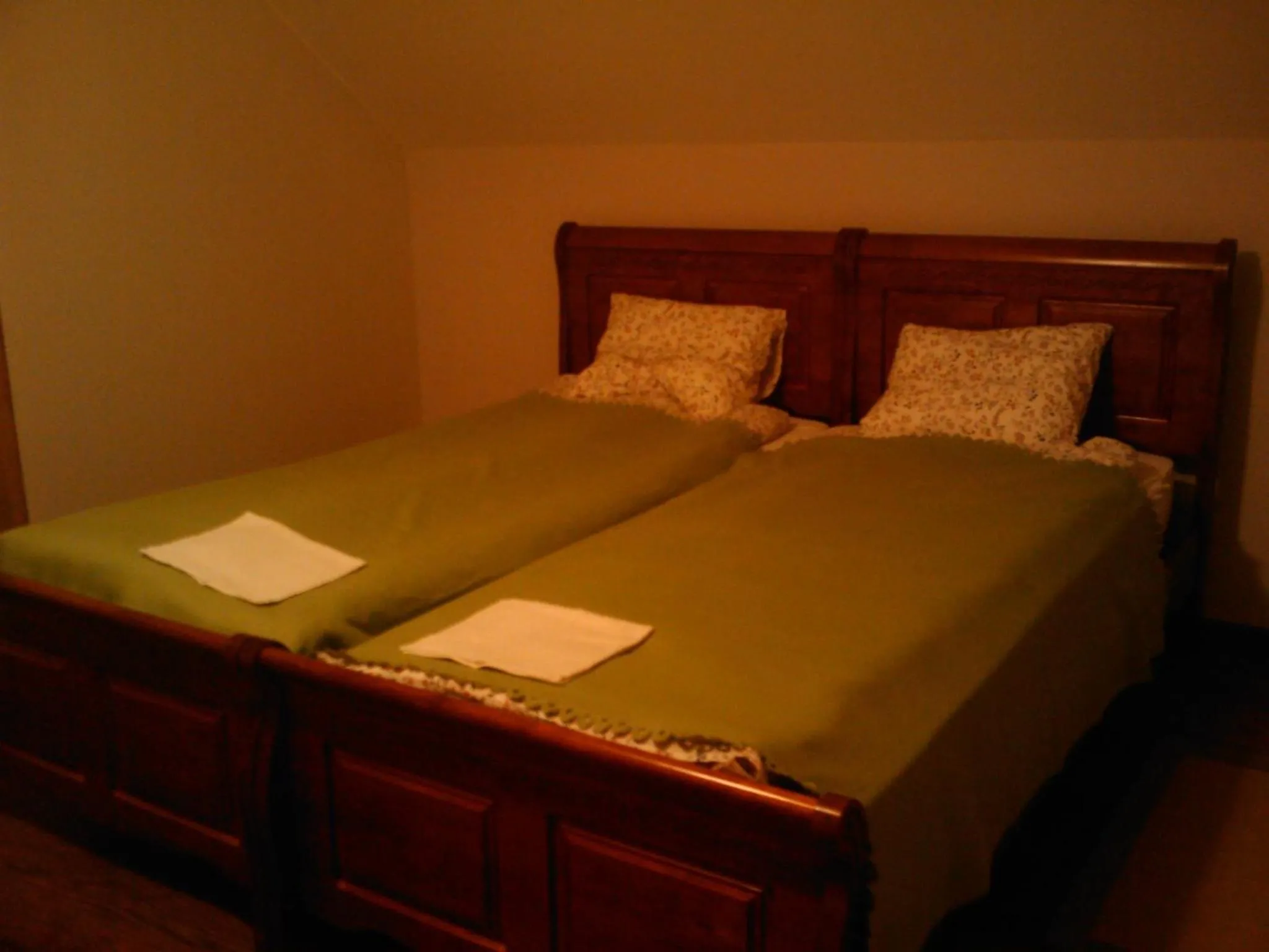 Photo of the whole room, Bed in Kurnik Polski agroturystyka