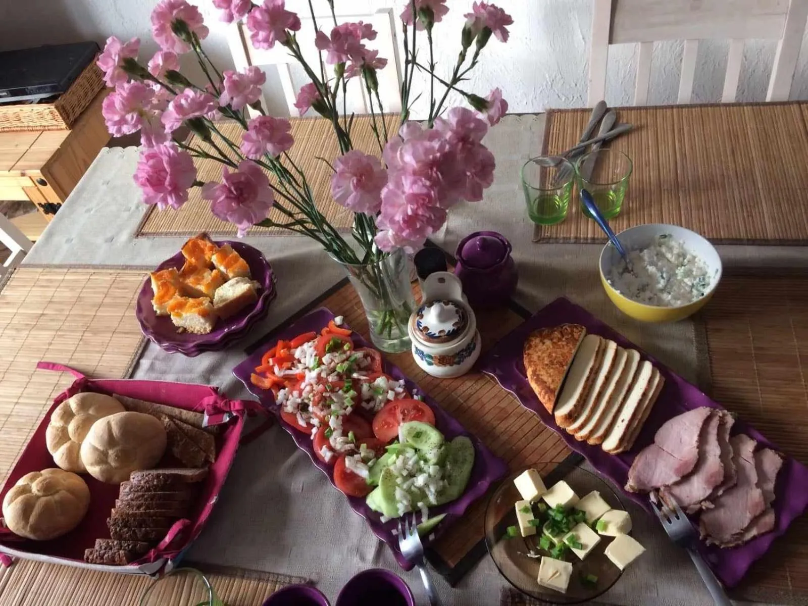 Breakfast in Kurnik Polski agroturystyka