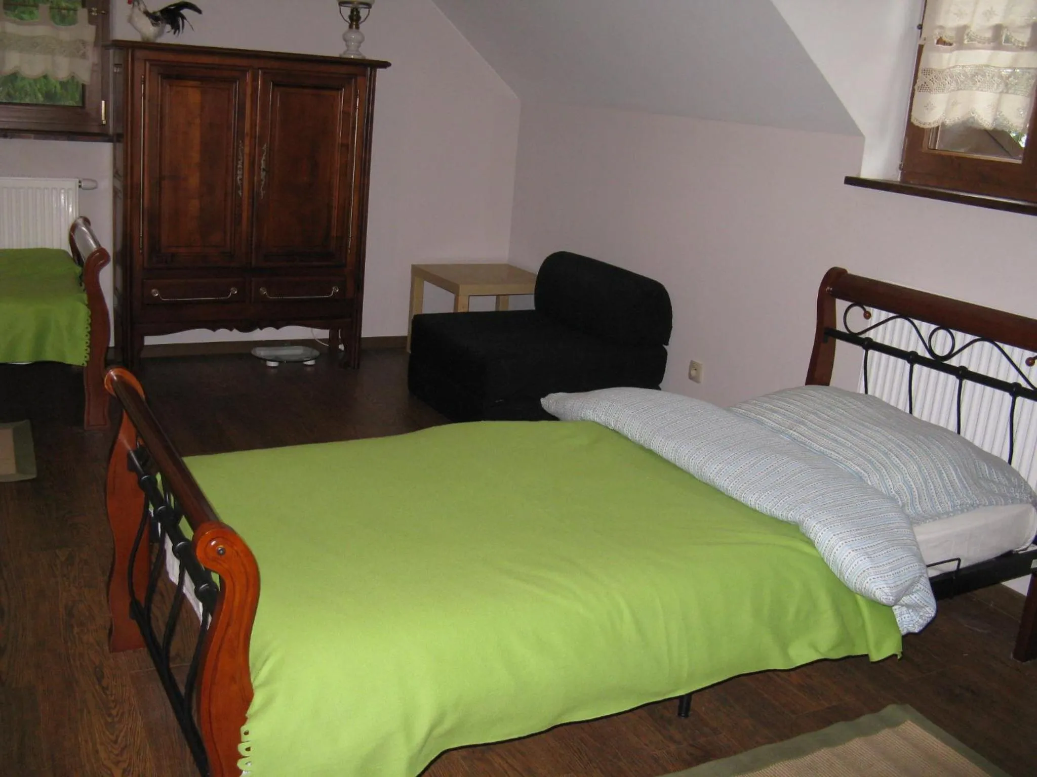 Photo of the whole room, Bed in Kurnik Polski agroturystyka