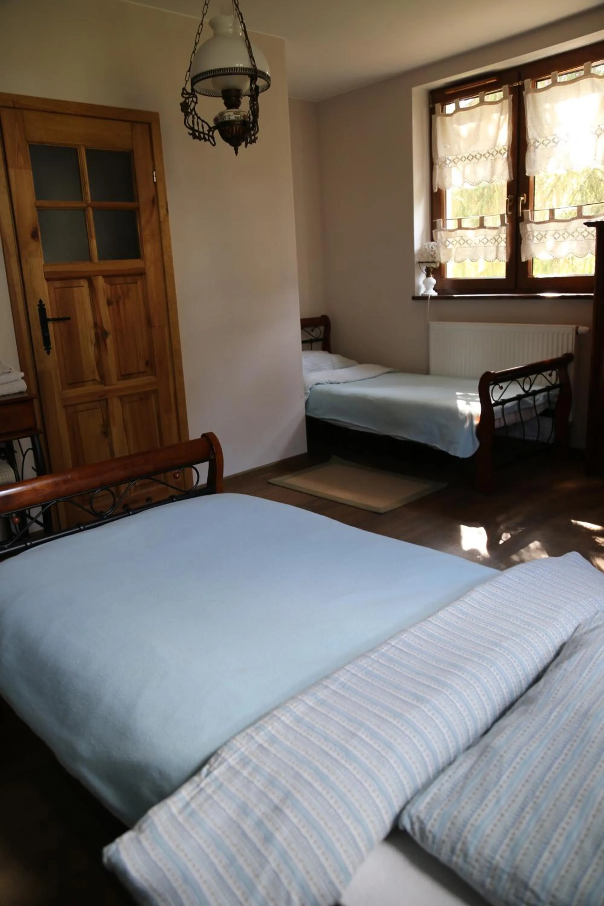 Photo of the whole room, Bed in Kurnik Polski agroturystyka
