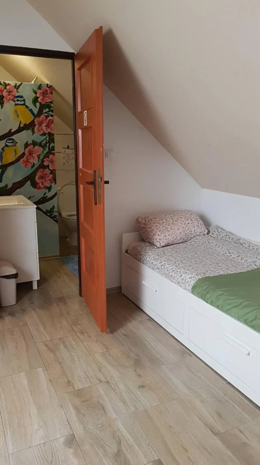Bed in Kurnik Polski agroturystyka