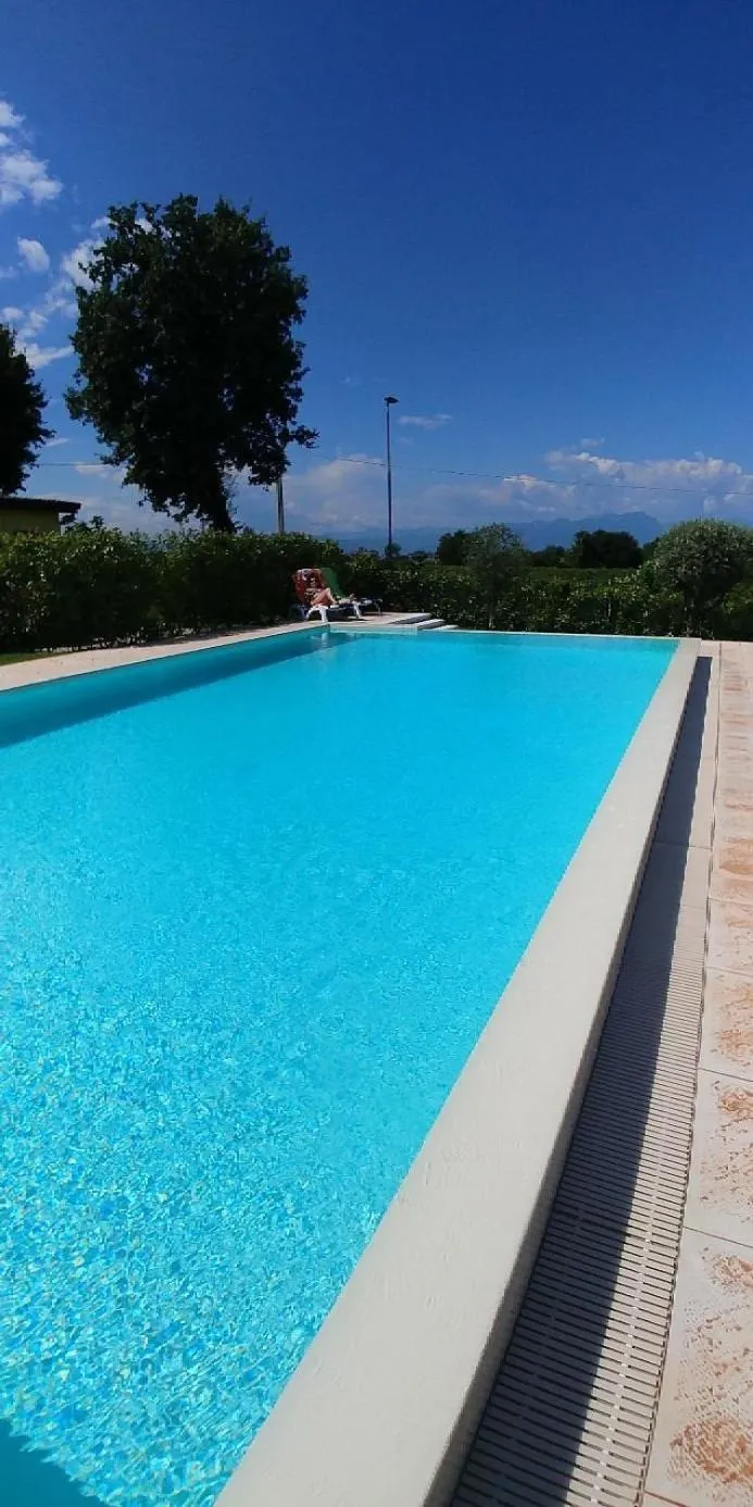 Swimming pool in Albergo quatro pini
