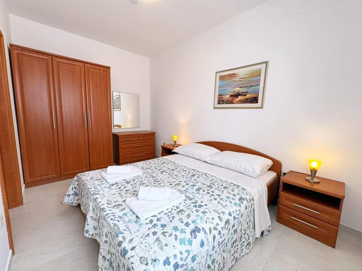 Bed in Apartments Scheich