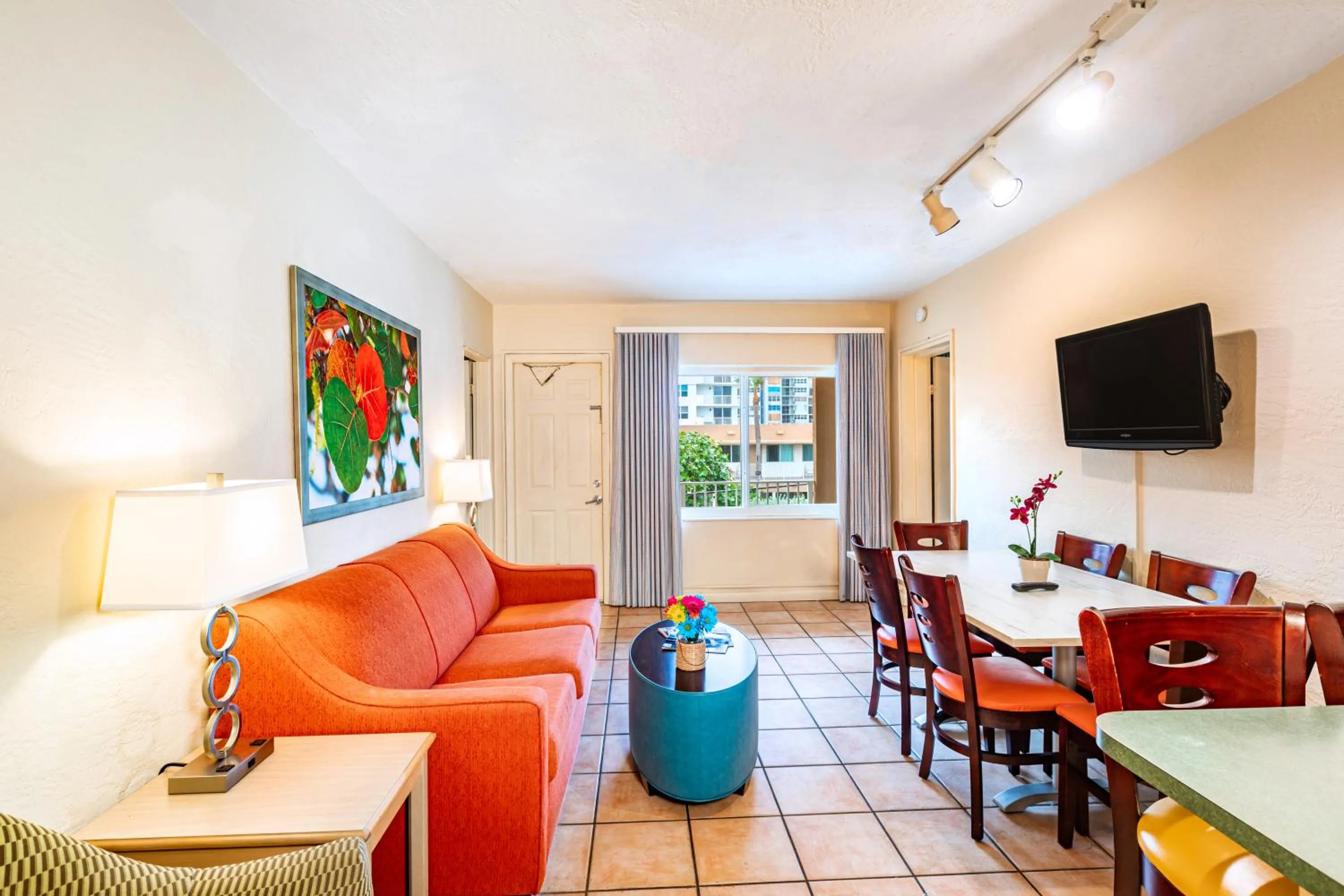 Two-Bedroom Apartment with Pool View in Enchanted Isle Hollywood Beach Resort