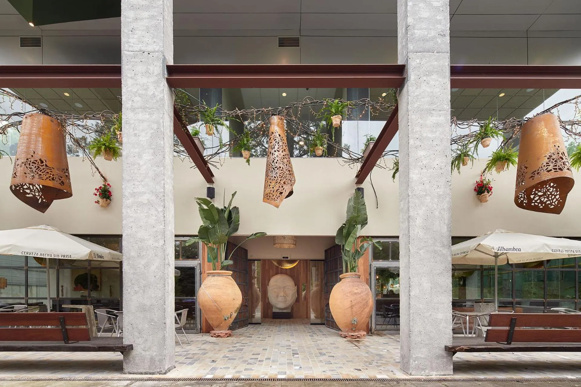 Facade/entrance in Hotel Sukha