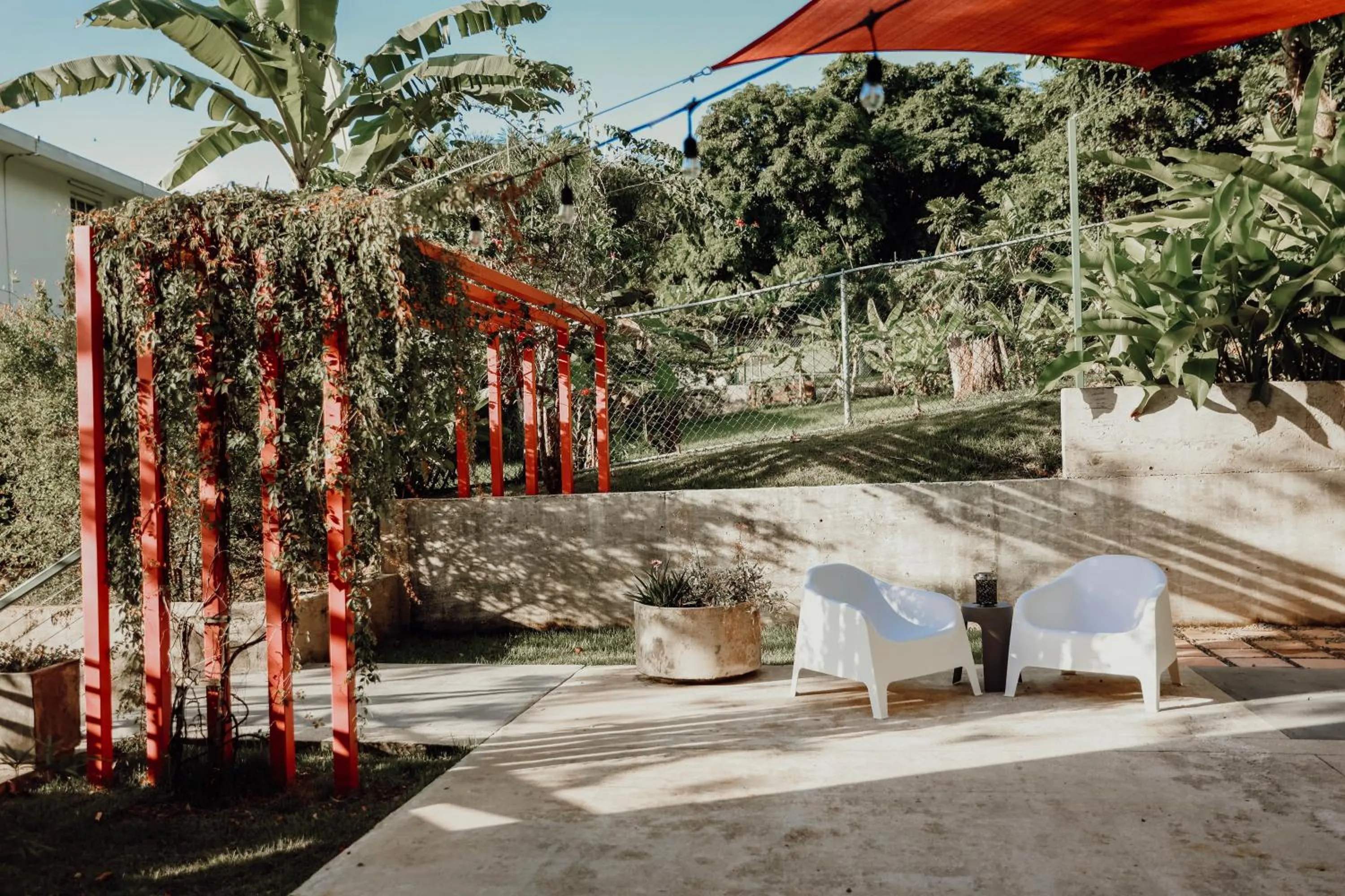 Double Room with Garden View - single occupancy in Mata e' Platano Guesthouse