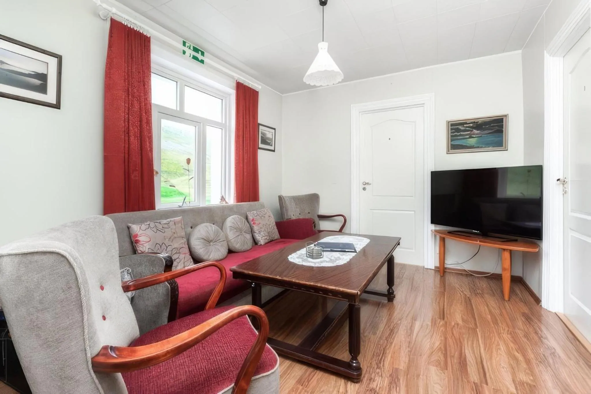 Living room in Mjoeyri Travel Holiday Homes