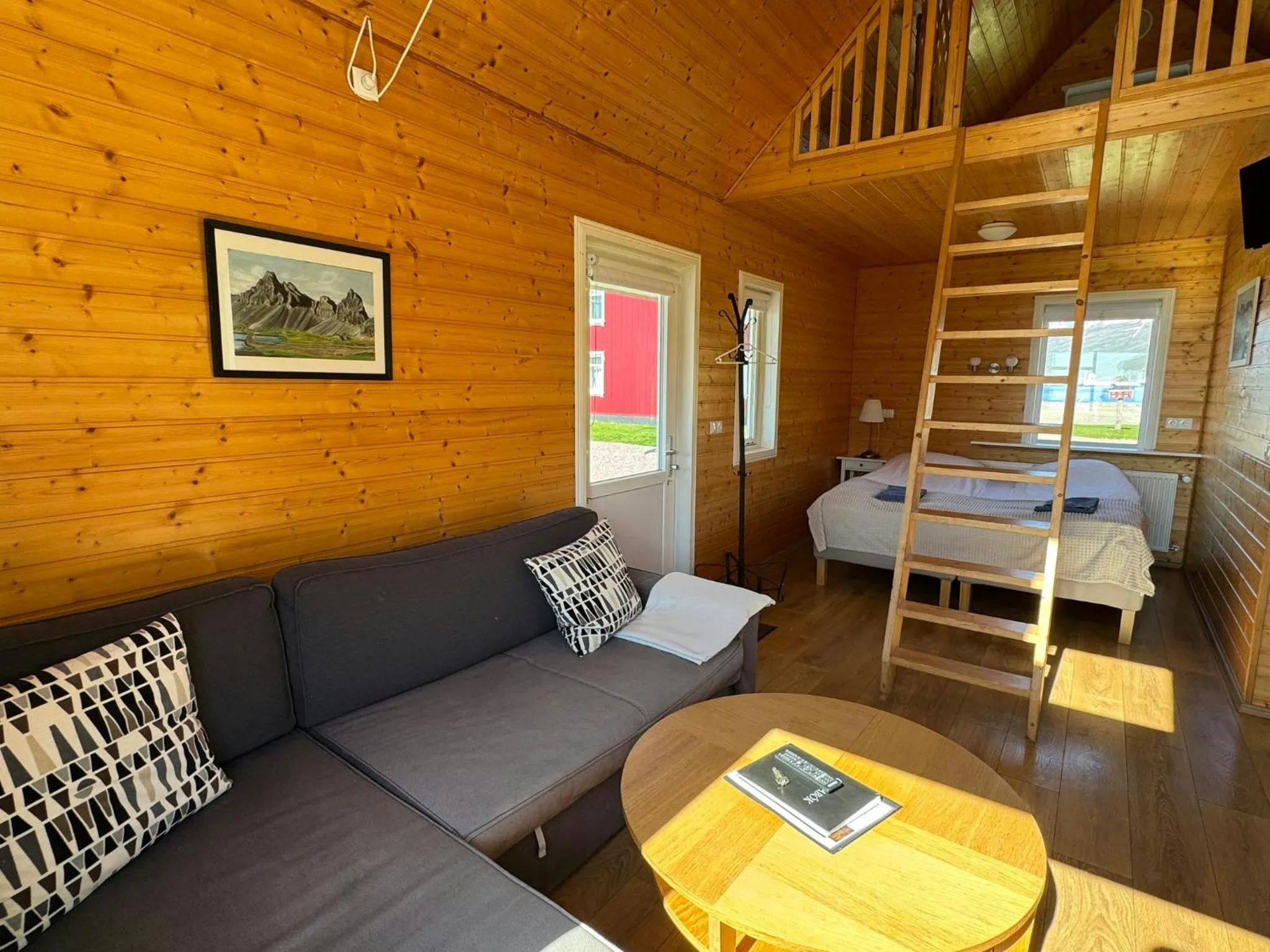 Living room, Bed in Mjoeyri Travel Holiday Homes