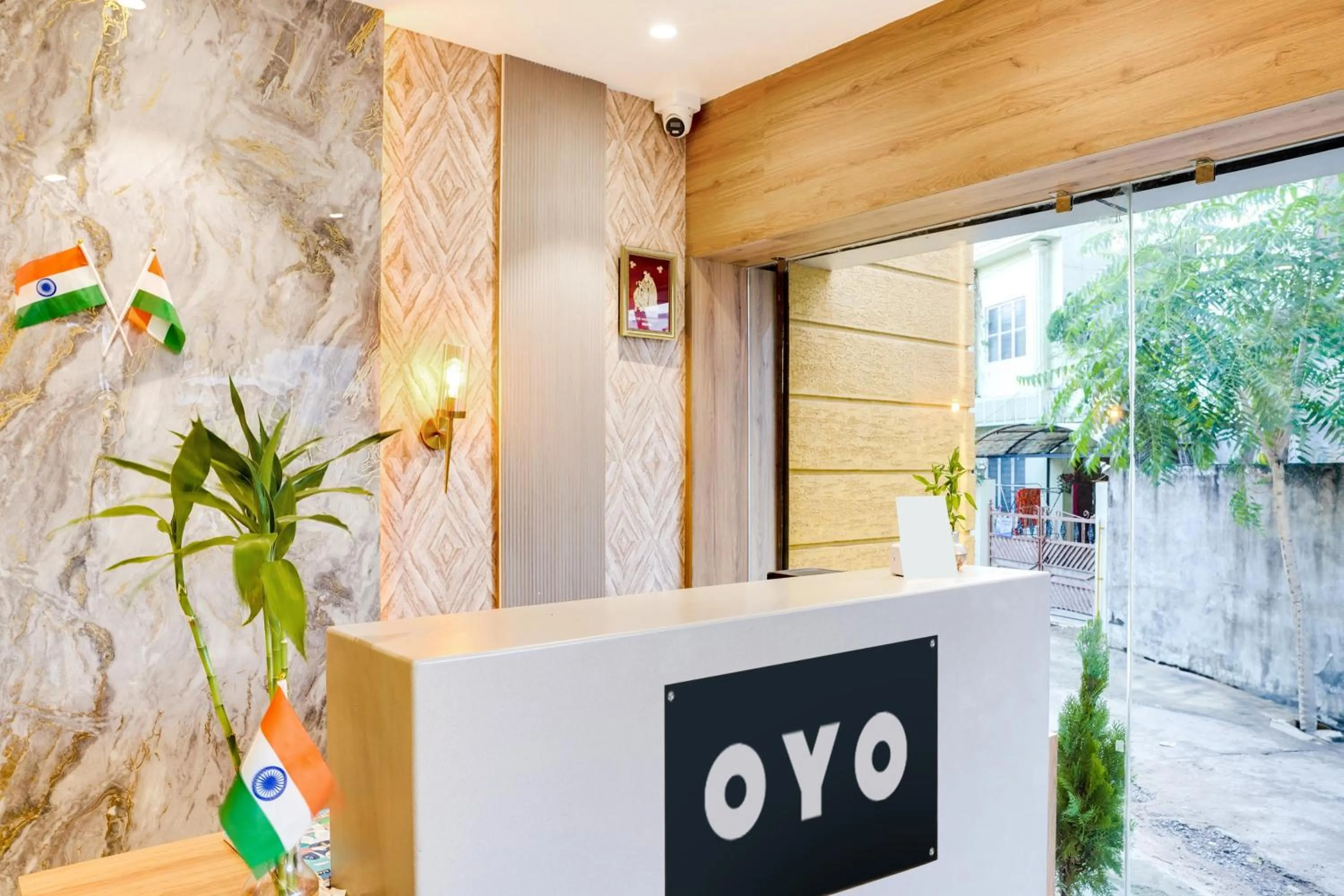 Lobby or reception in Super HOTEL O ANJANEY PALACE