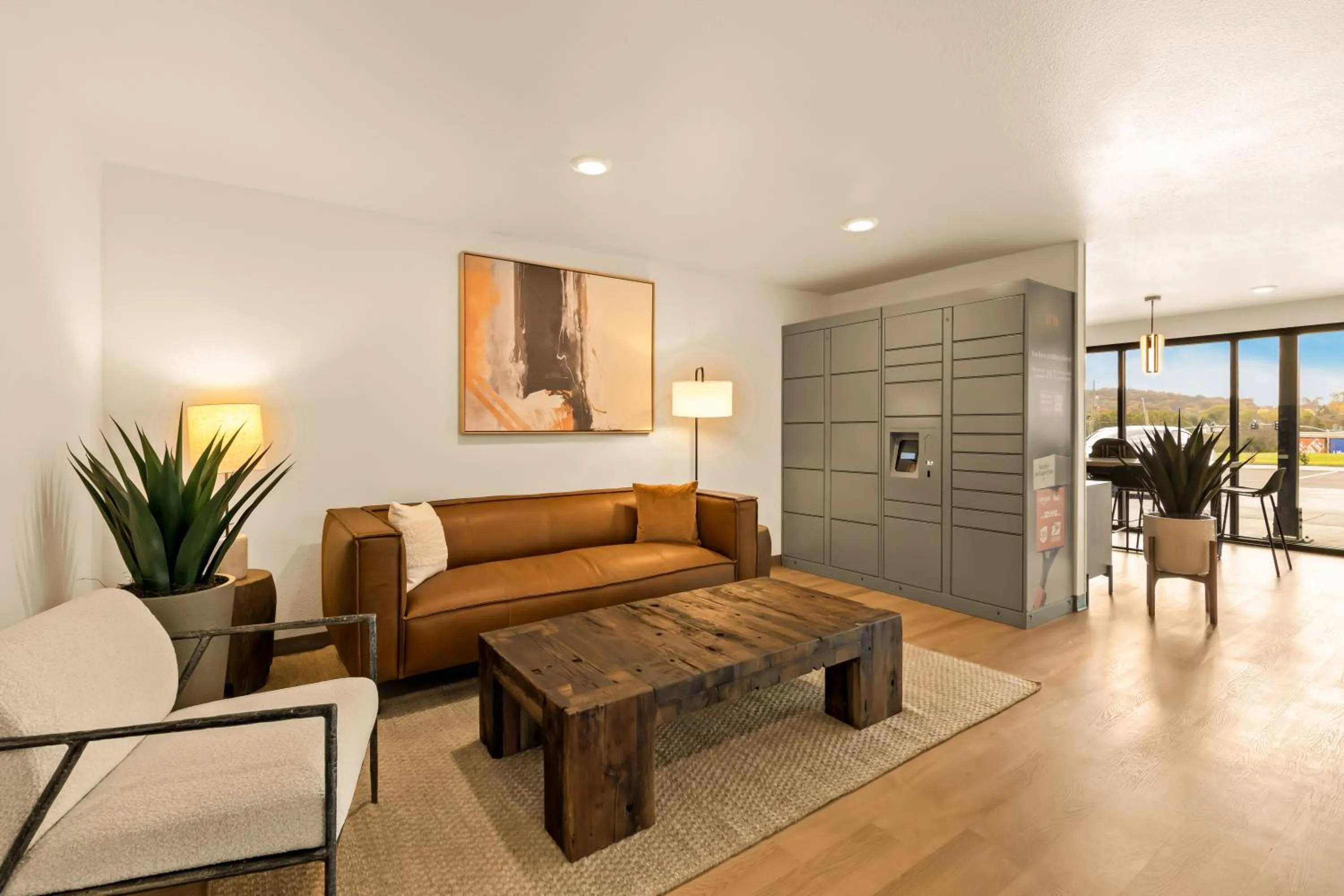 Lobby or reception in LivAway Suites Nashville-Smyrna