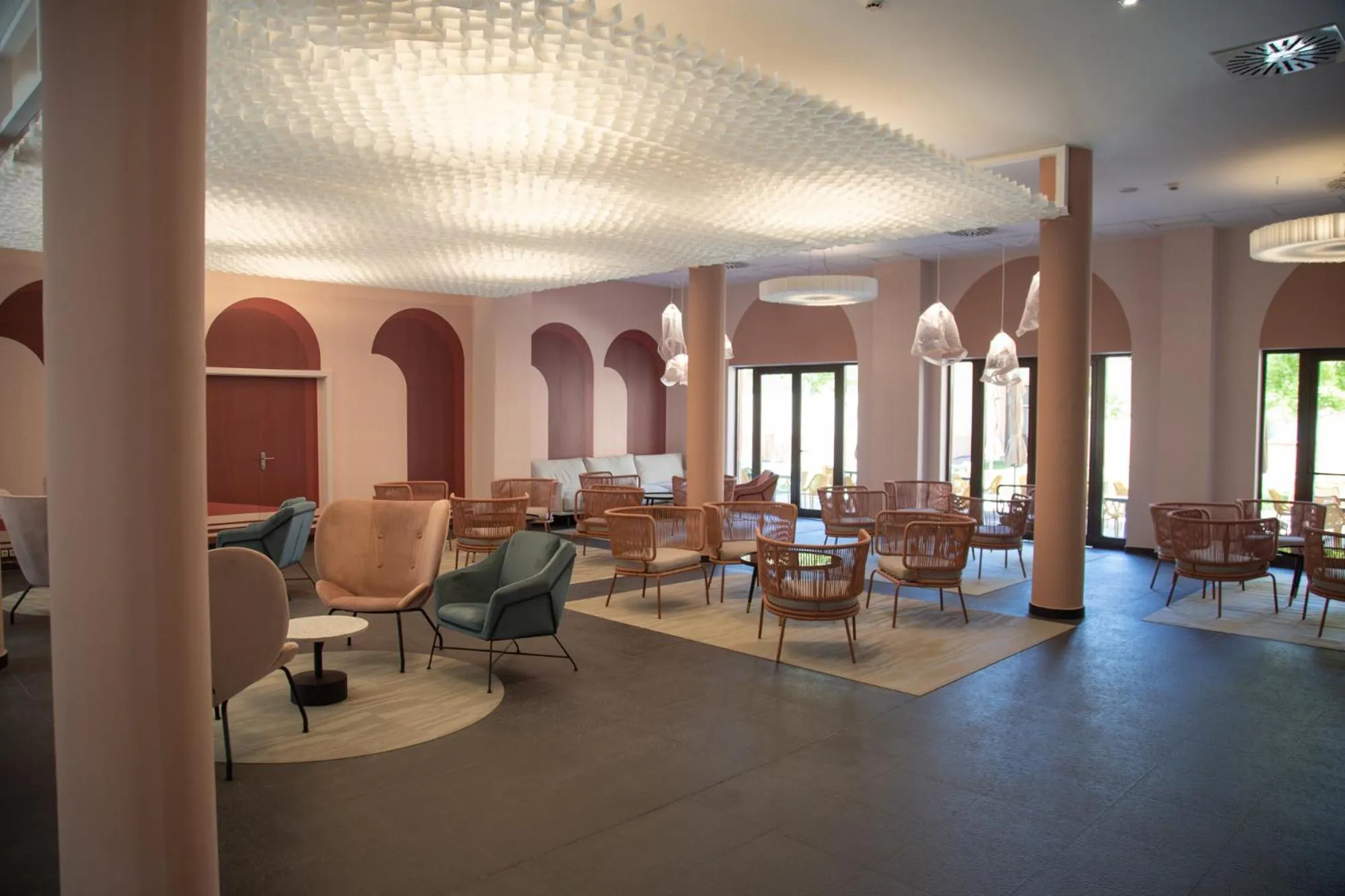 Lobby or reception in Hotel Real Balneario Carlos III