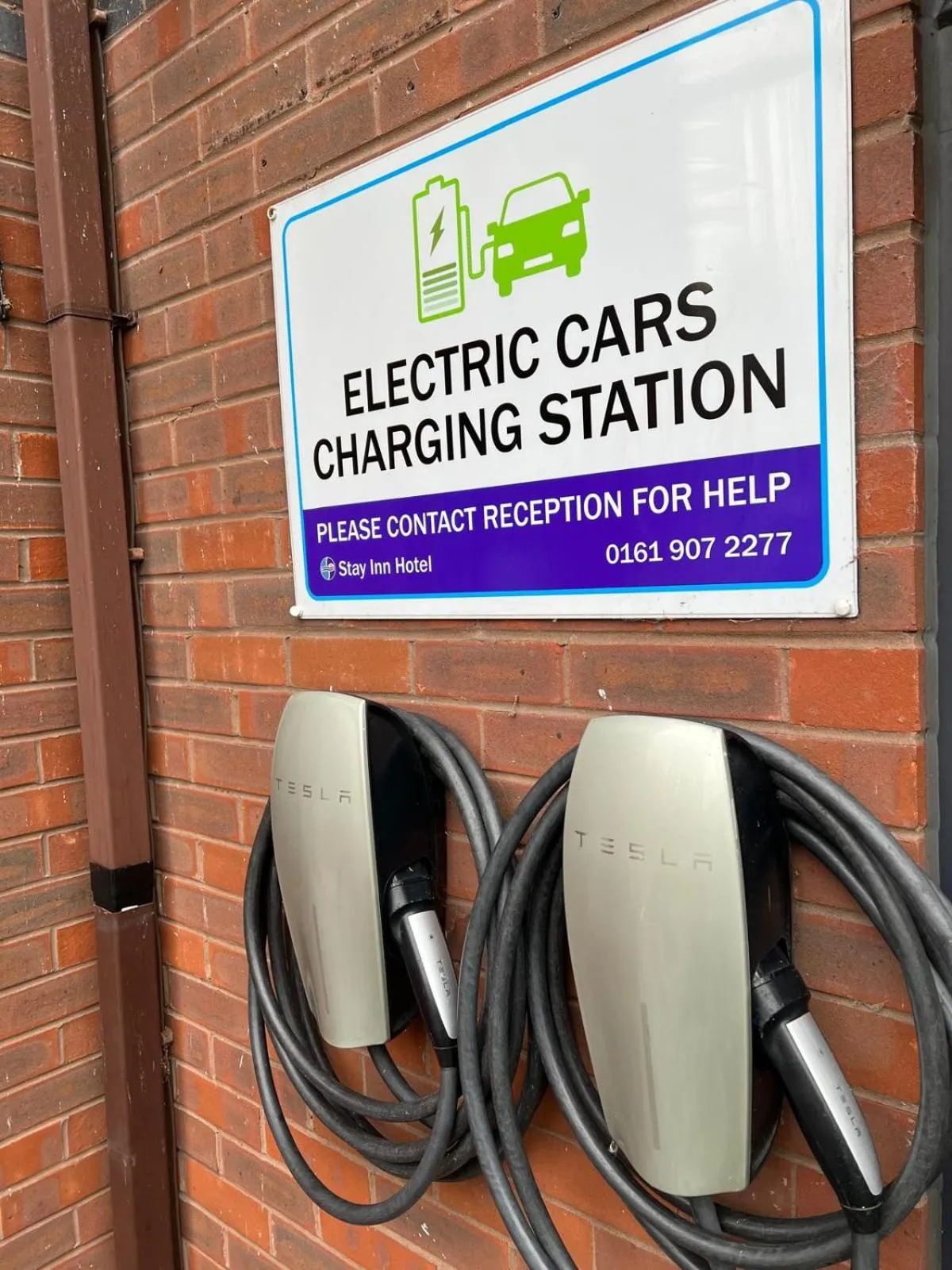 Logo/Certificate/Sign in Stay Inn Manchester