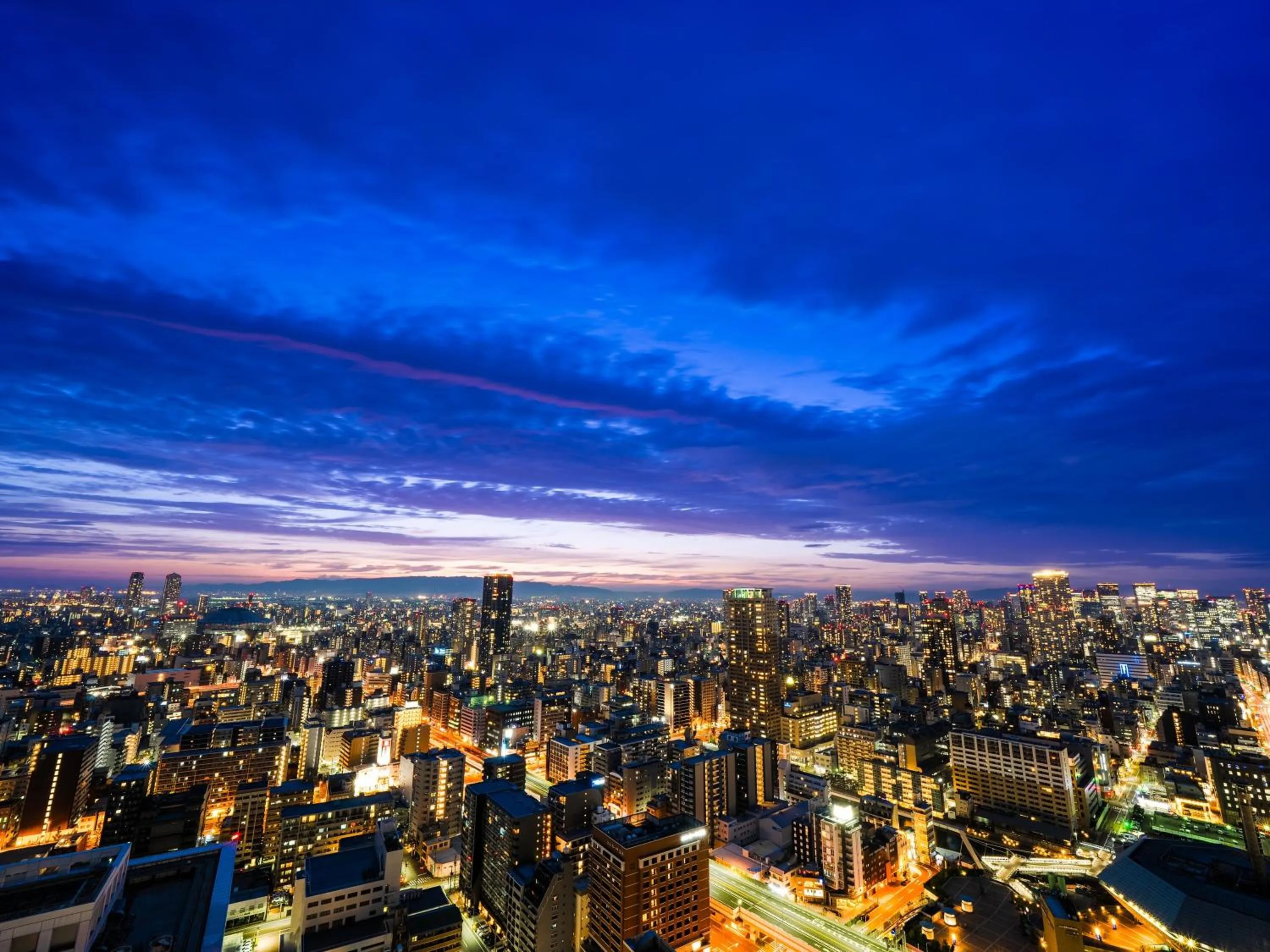 City view in APA Hotel & Resort Osaka Namba Ekimae Tower