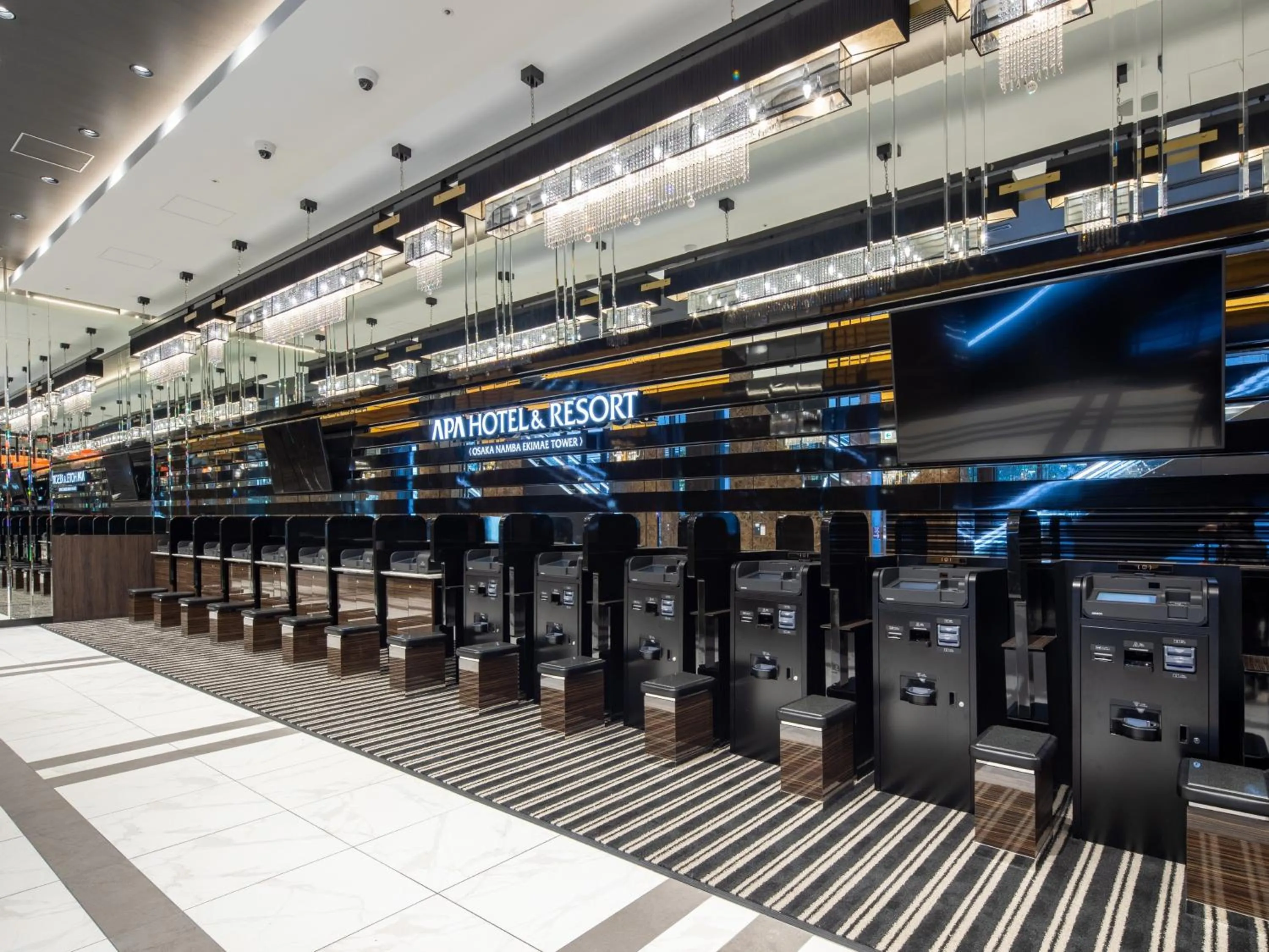 Lobby or reception in APA Hotel & Resort Osaka Namba Ekimae Tower