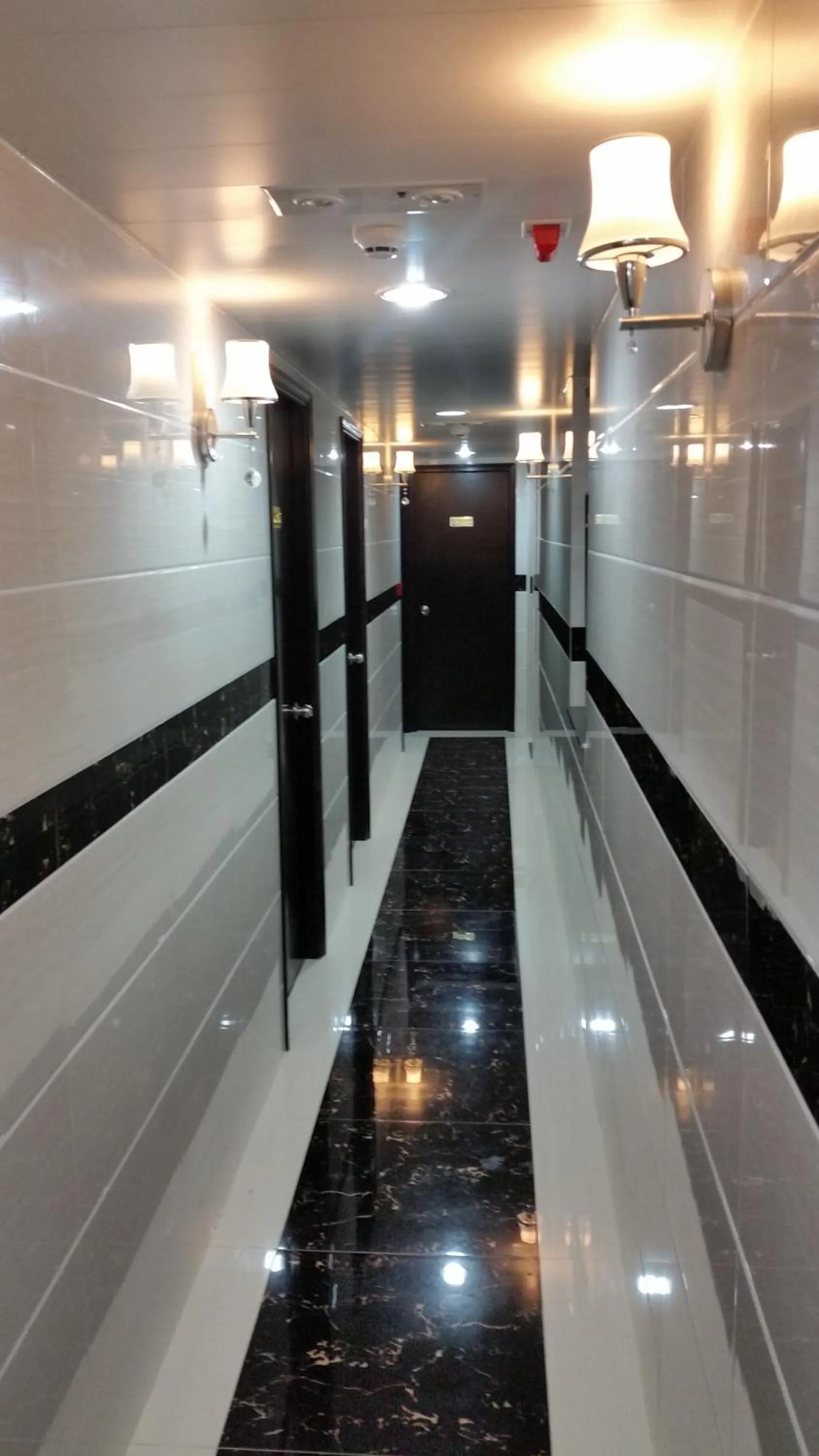 Decorative detail in Sydney Hostel