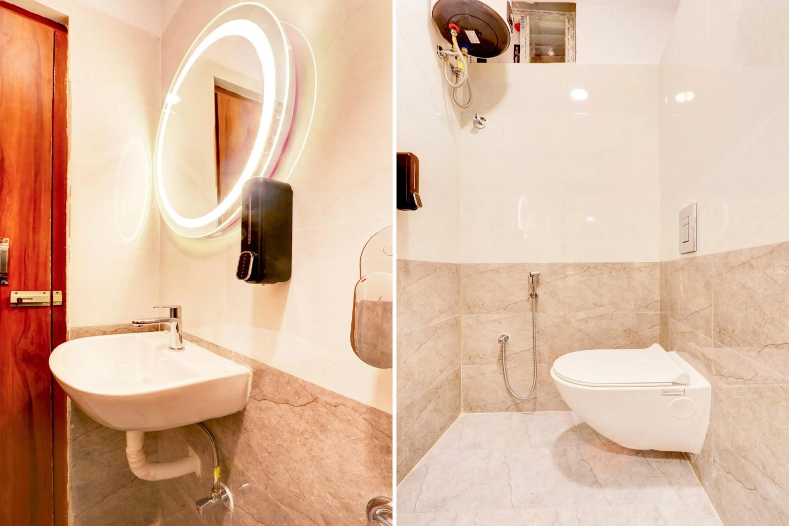 Bathroom in Super Townhouse CASA GRAND HIMAYATNAGAR