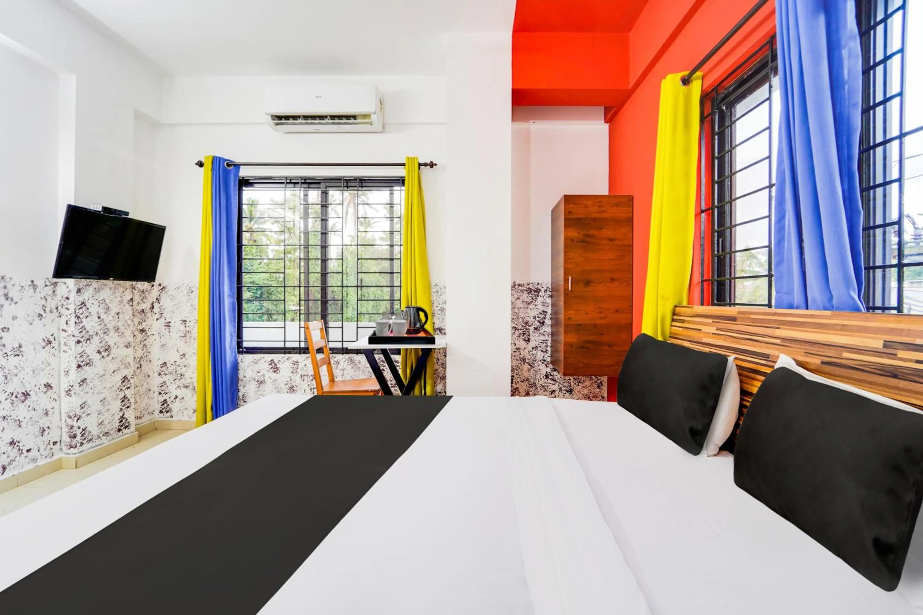 Bedroom, Bed in Super Hotel O Cheranelloor Aster Medicity Formerly Abriz Residency