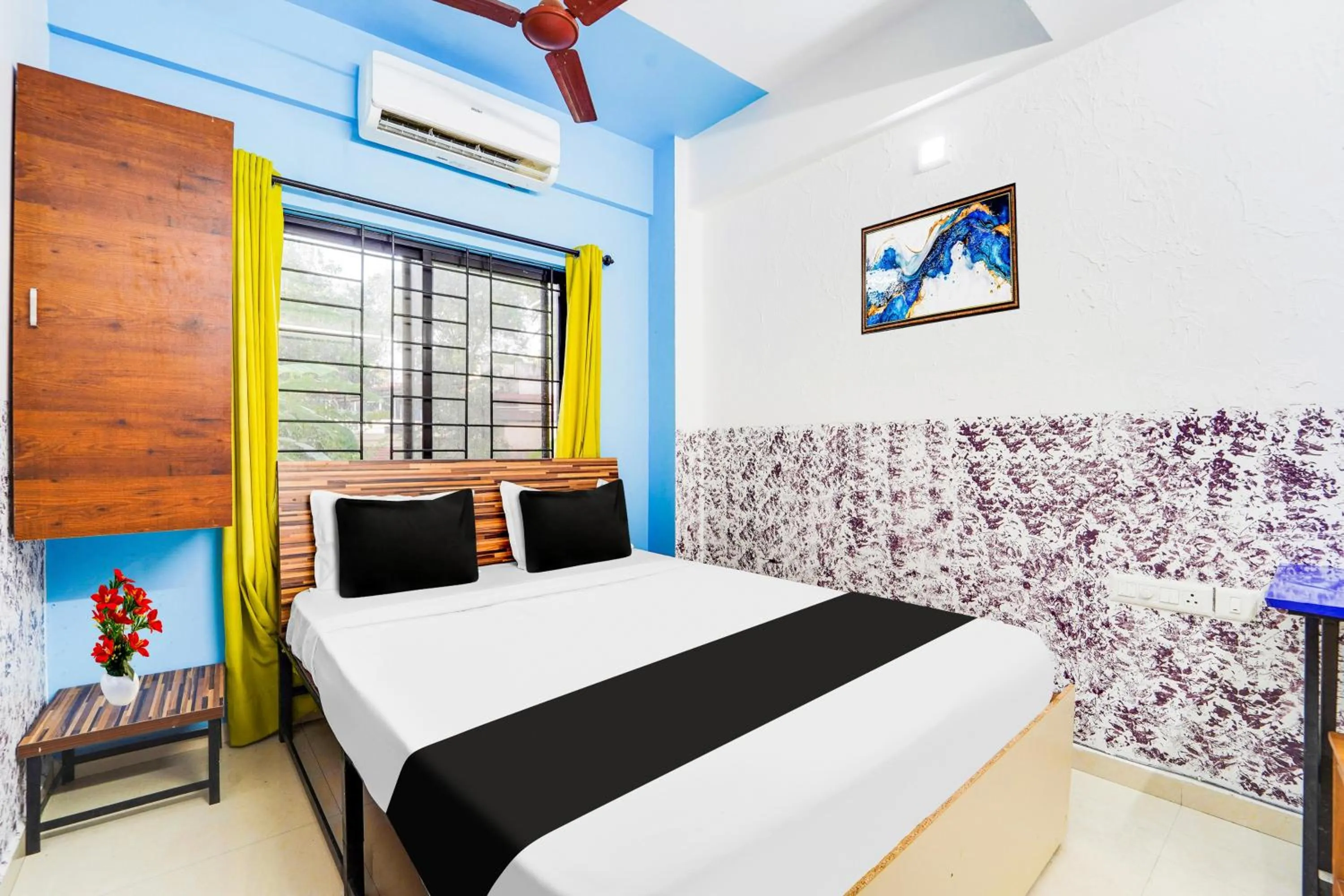 Bedroom, Bed in Super Hotel O Cheranelloor Aster Medicity Formerly Abriz Residency