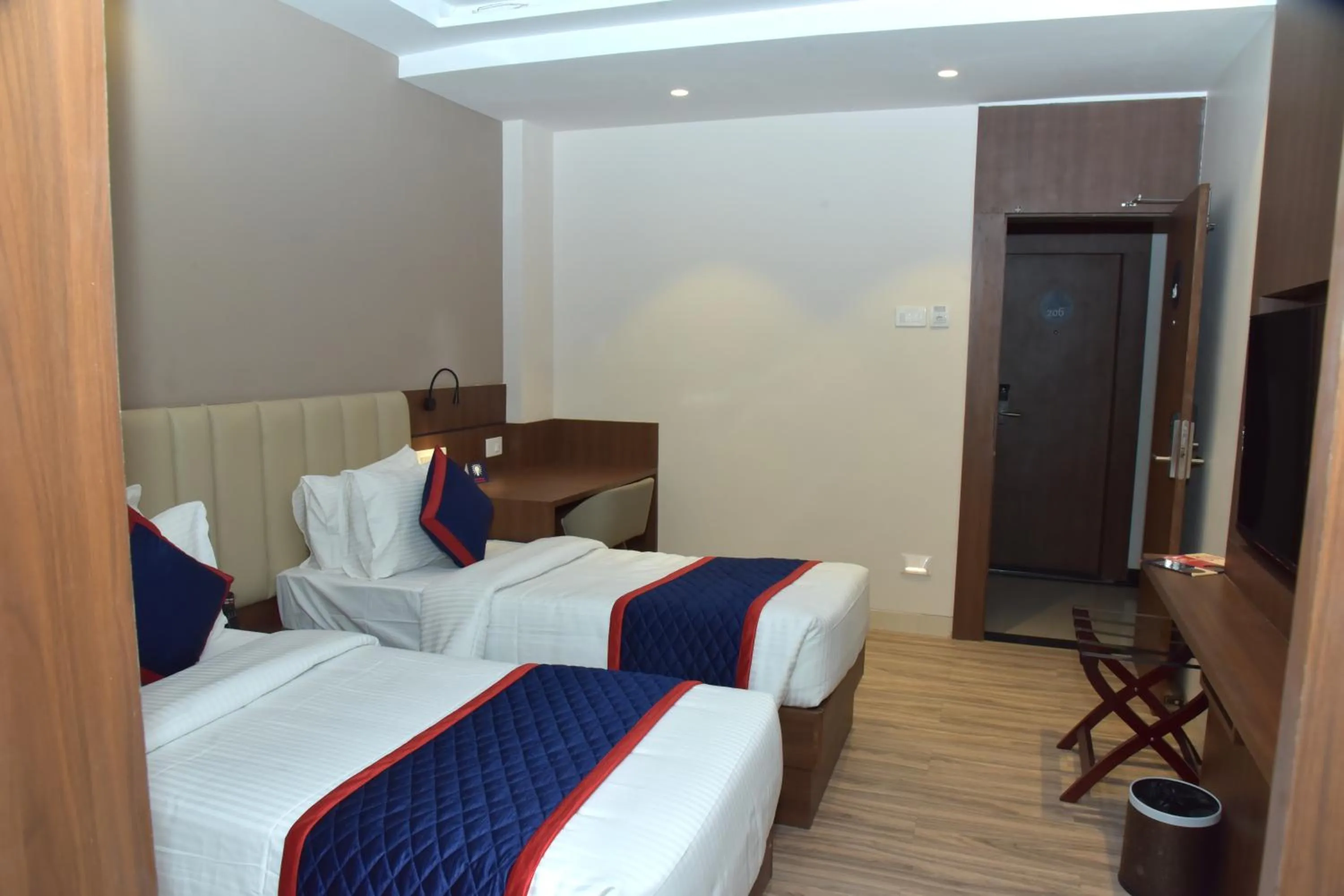 Bed in Zip by Spree Hotels Shirdi - Walkable Distance from Sai Baba Temple