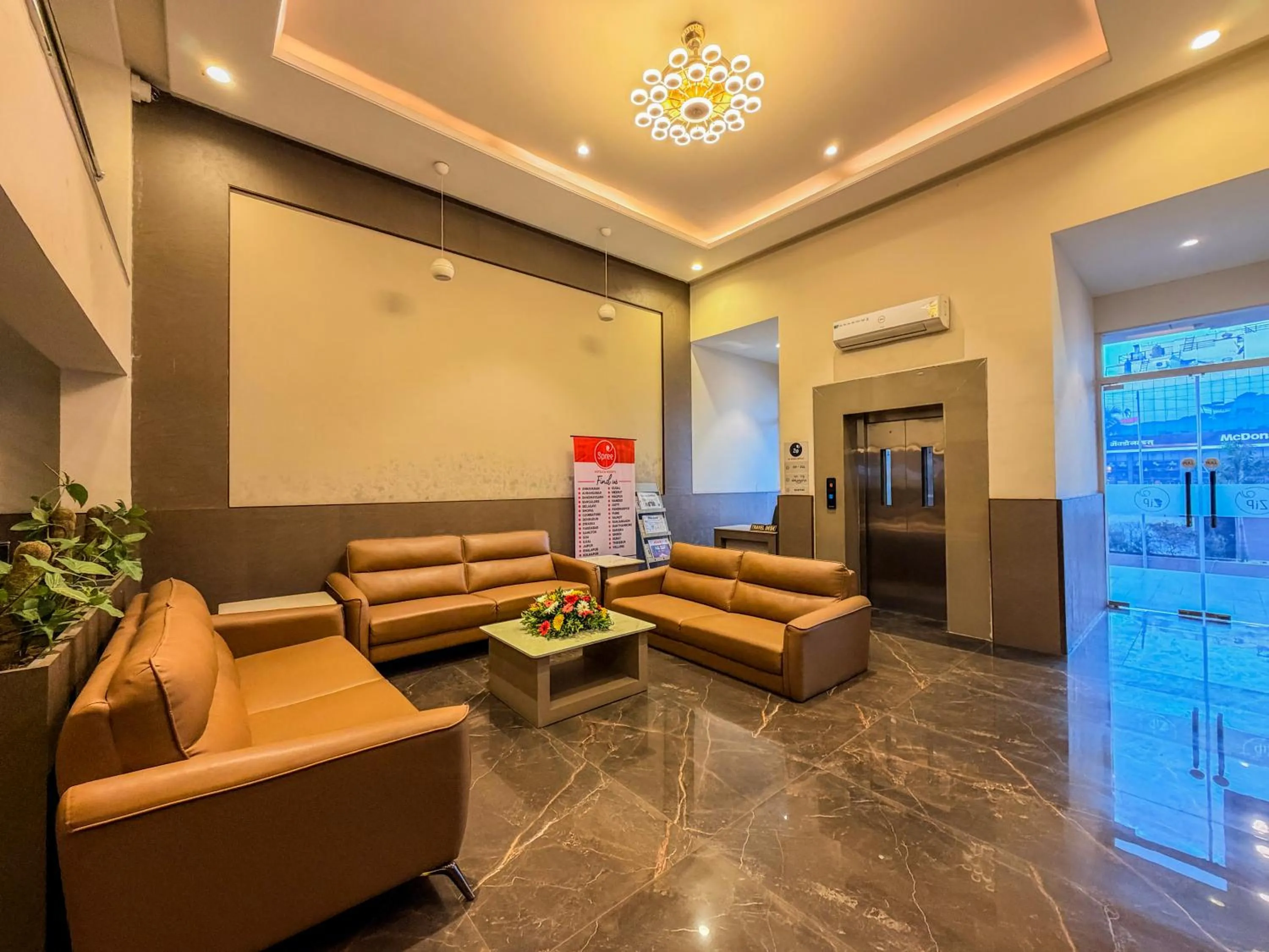 Lobby or reception in Zip by Spree Hotels Shirdi - Walkable Distance from Sai Baba Temple