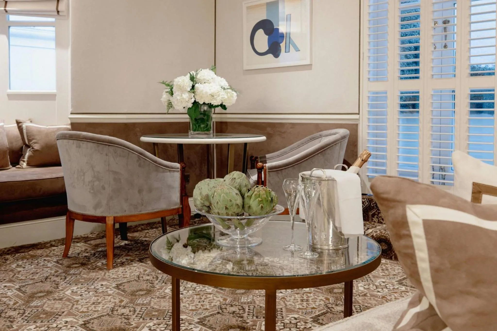 Living room in Milestone Hotel Kensington