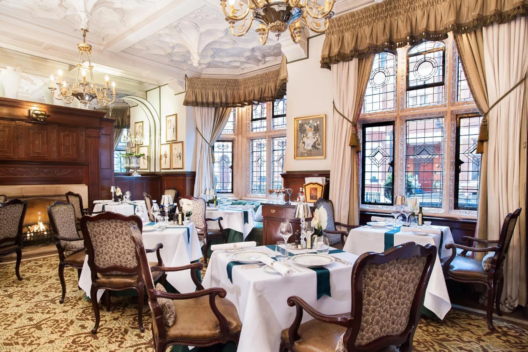 Restaurant/places to eat in Milestone Hotel Kensington