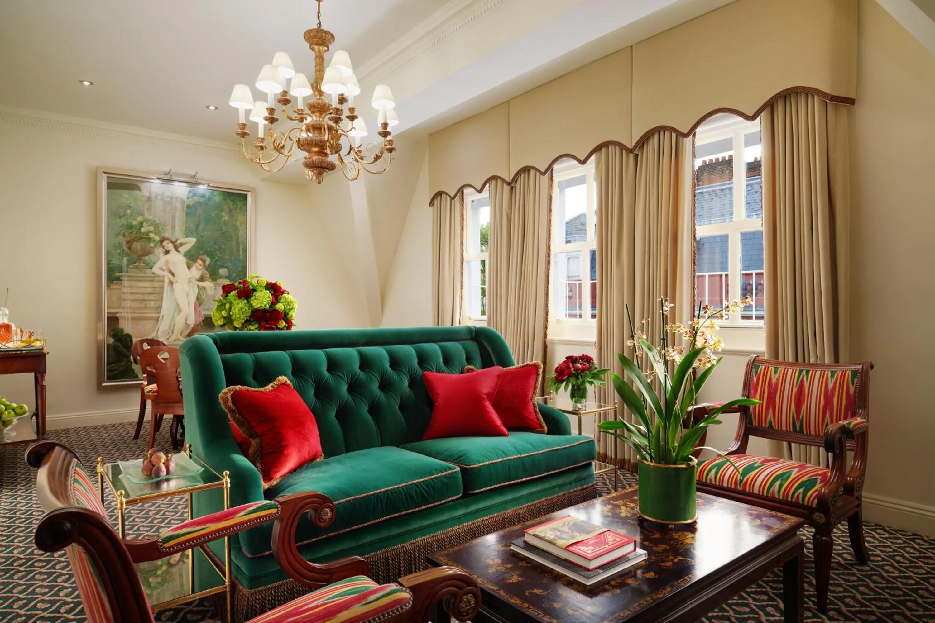 Living room in Milestone Hotel Kensington