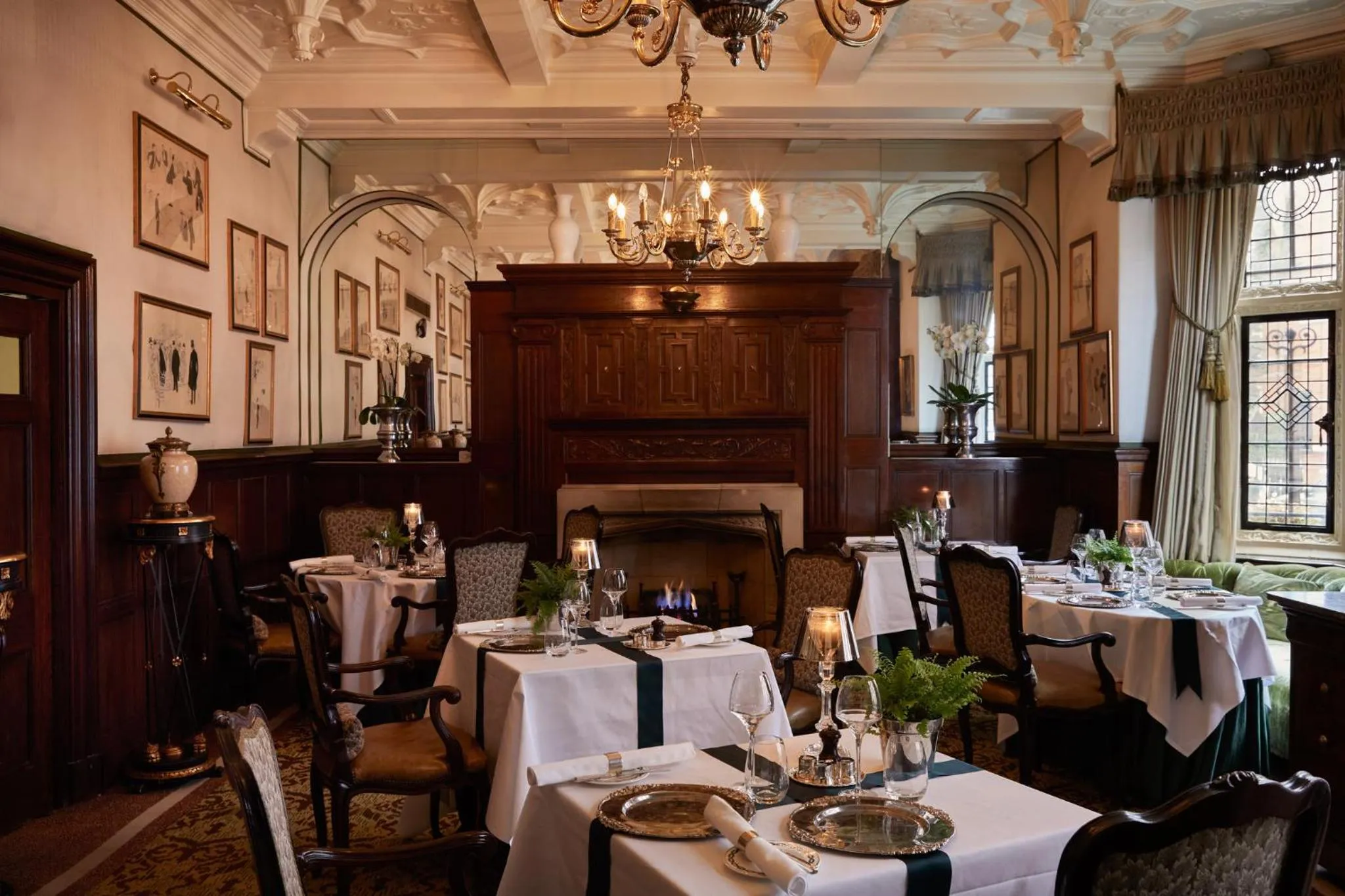 Restaurant/places to eat in Milestone Hotel Kensington