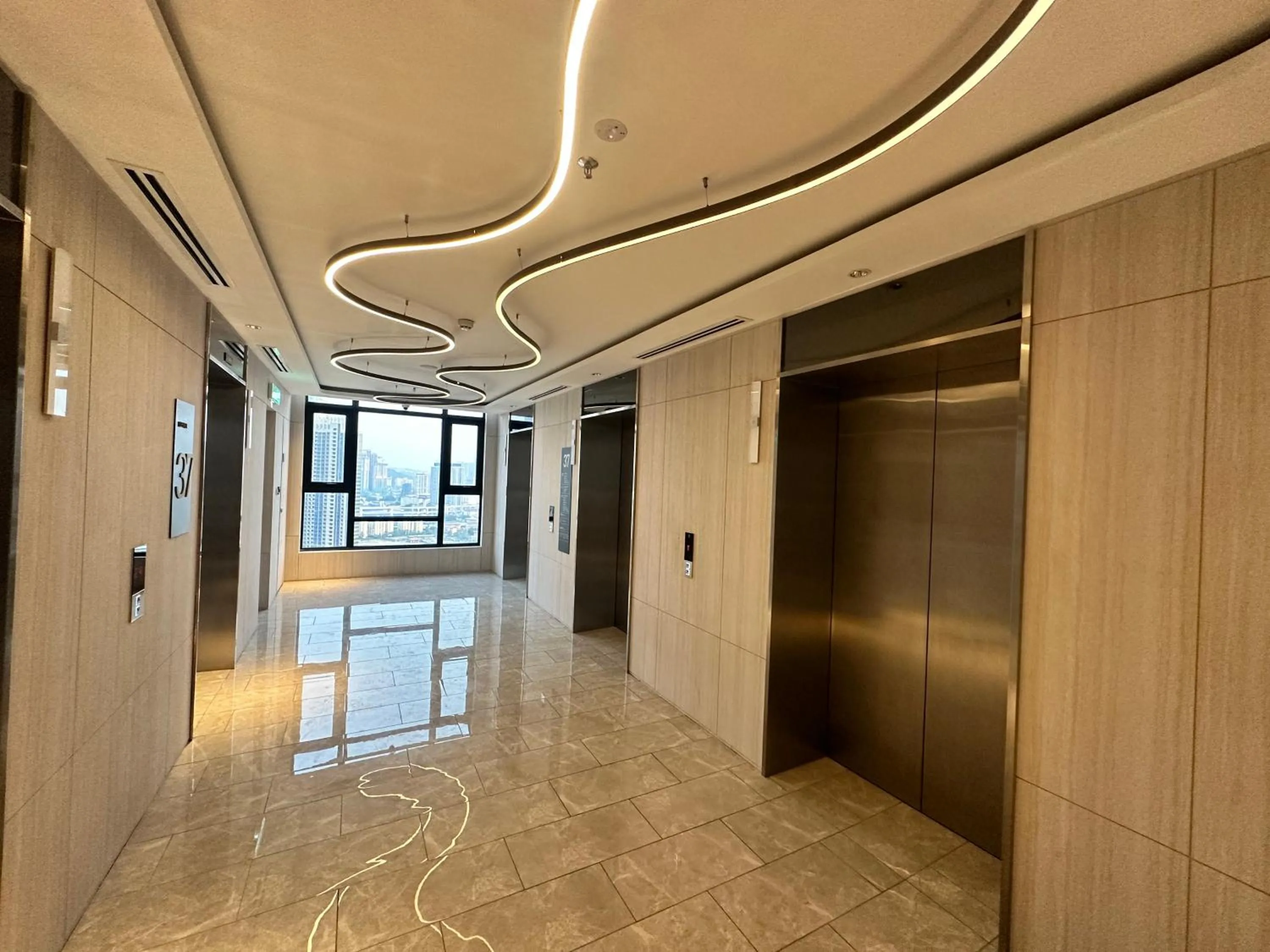 elevator in Axon Residence Suites KL
