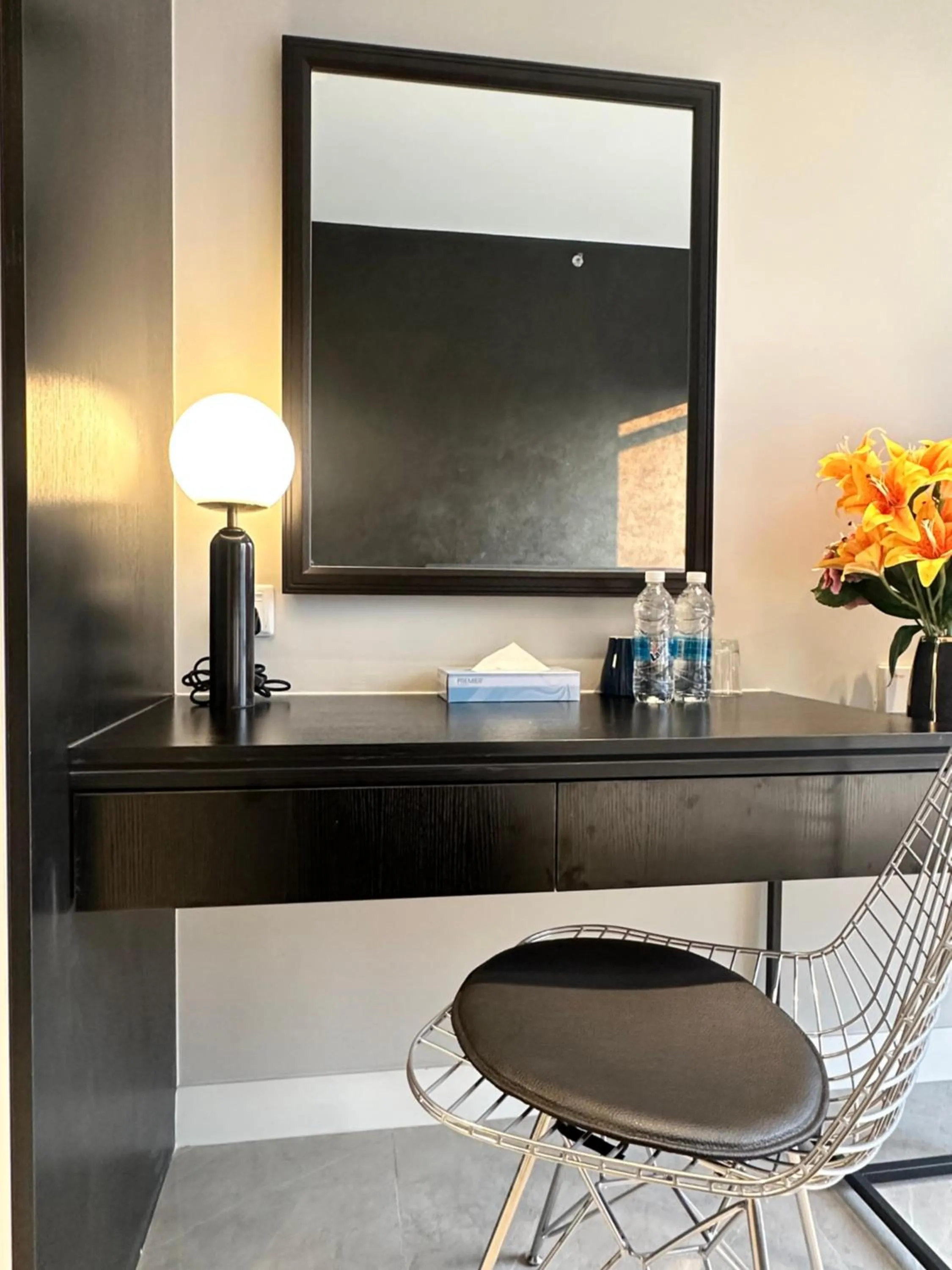 Seating area in Axon Residence Suites KL